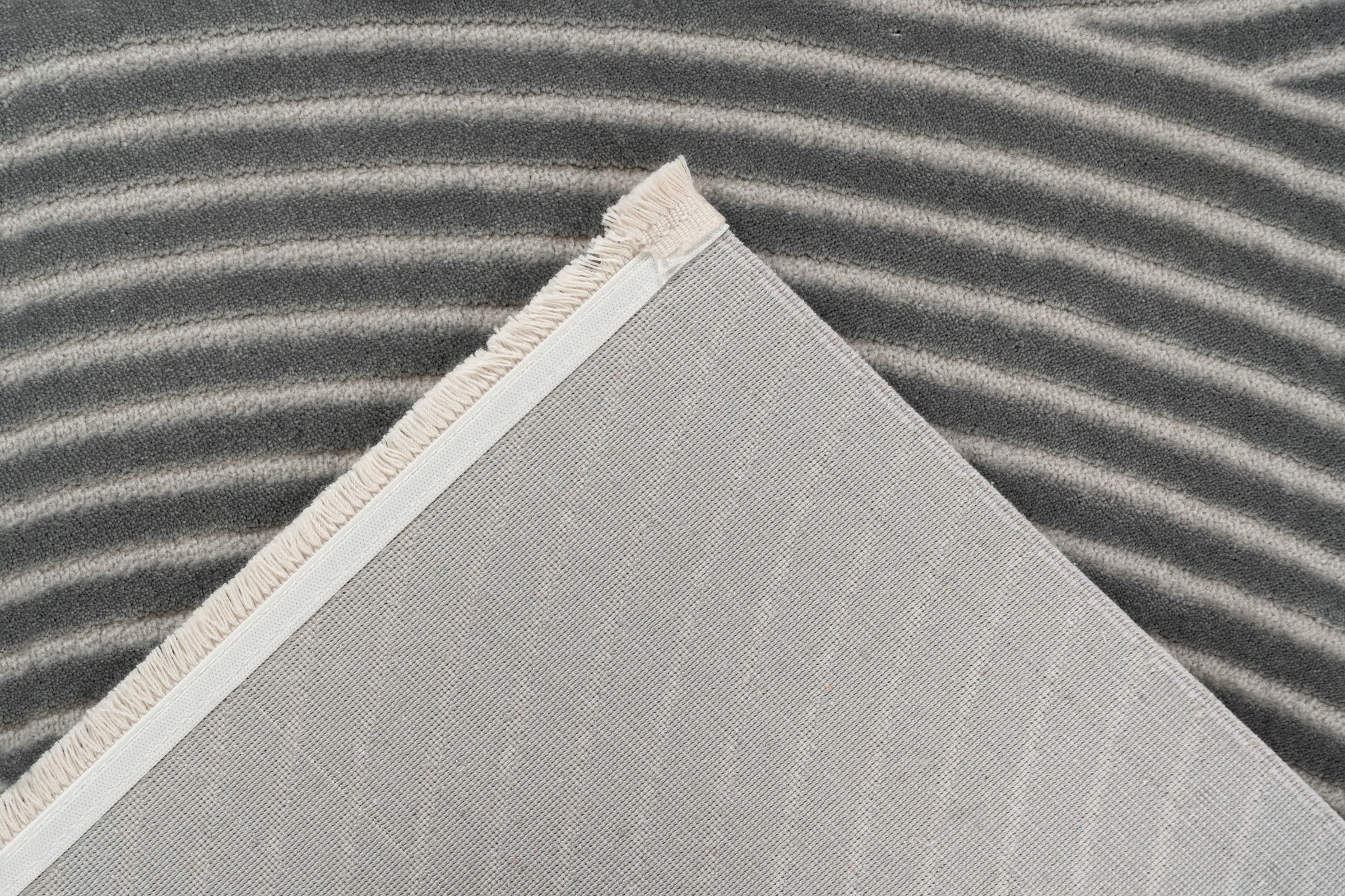 Kayoom Teppich »Stage 225« rechteckig 11 mm Höhe weicher Kurzflor, modernes Design, Wohnzimmer