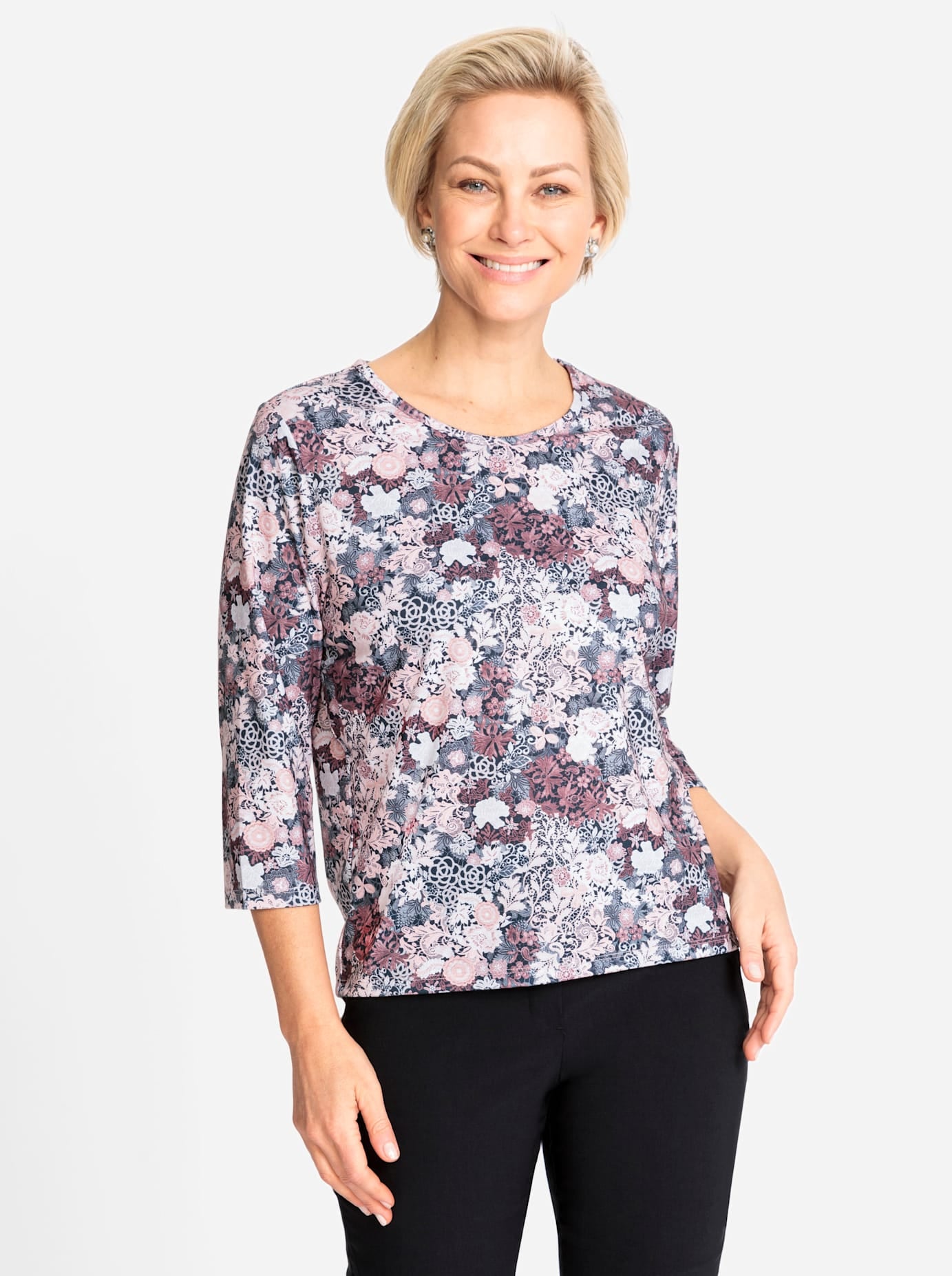 Classic 3/4-Arm-Shirt »Shirt«, (1 tlg.)