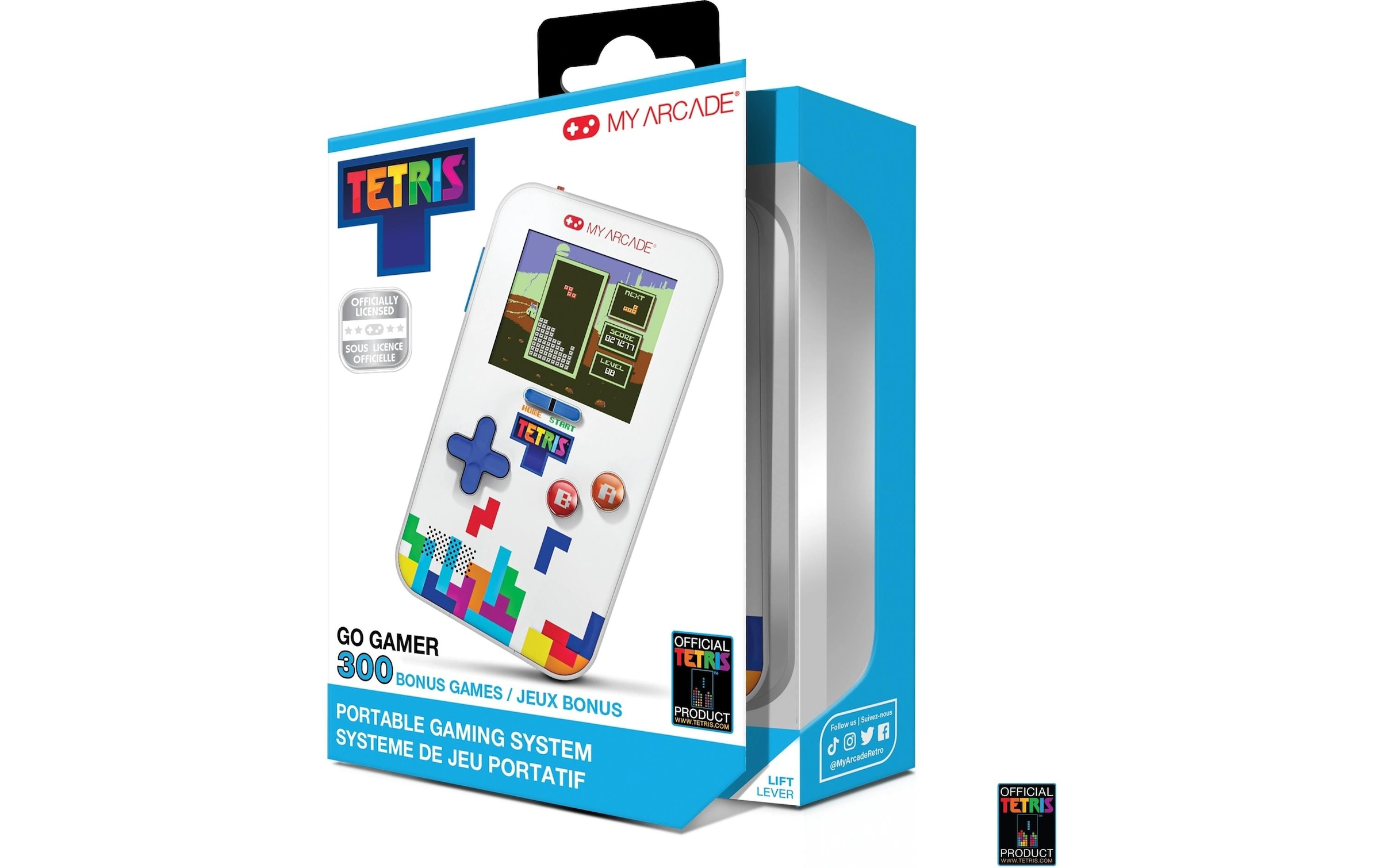 MYARCADE Console de jeu »Go Gamer Tetris«