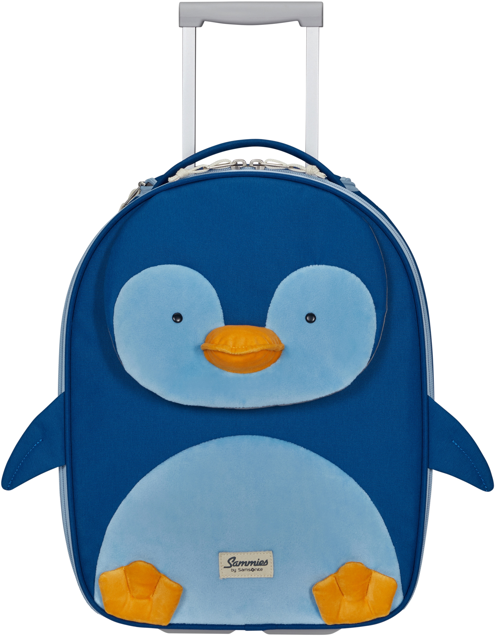 Image of Samsonite Kinderkoffer "Happy Sammies ECO, Penguin Peter" 22,5 l 2 Rollen mit arretierbarem und versenkbarem Druckknopf-Trolleysystem
