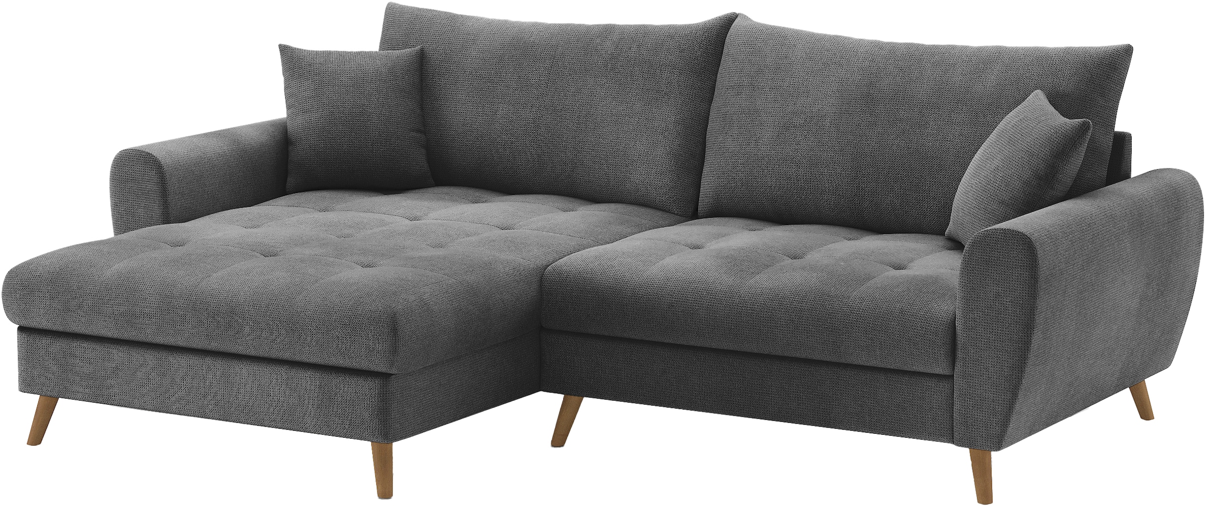 Mr. Couch Ecksofa »Blackburn II, L-Form«, Mit Kaltschaumpolsterung bis 140 kg belastbar