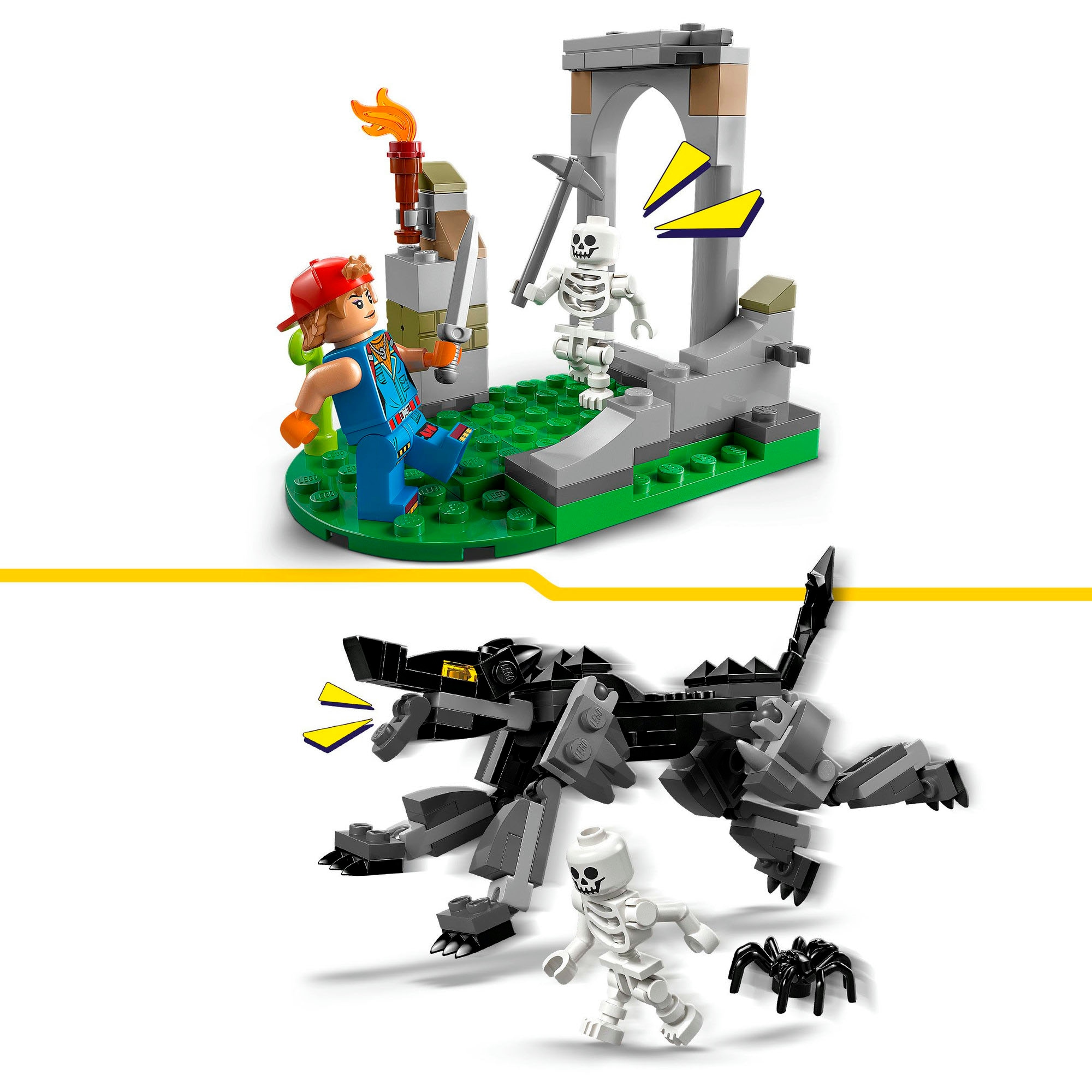 LEGO® Pions de construction »Das Lager von Schali und der Zündkerzenkünstlerin (77075)« LEGO Fortnite; Made in Europe