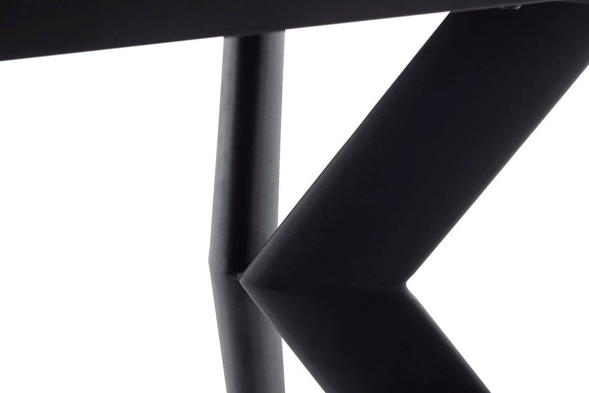 MCA furniture Esstisch »OSSANA Vierfusstisch 180-260 cm« Einzelstück,  Keramik,Metall,Stirnauszug,ausziehbar,Tischplatte 13 mm,8-10 Personen