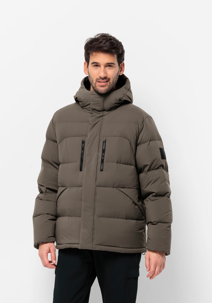 Jack Wolfskin Daunenjacke »ROEMERTOR JKT M«, mit Kapuze