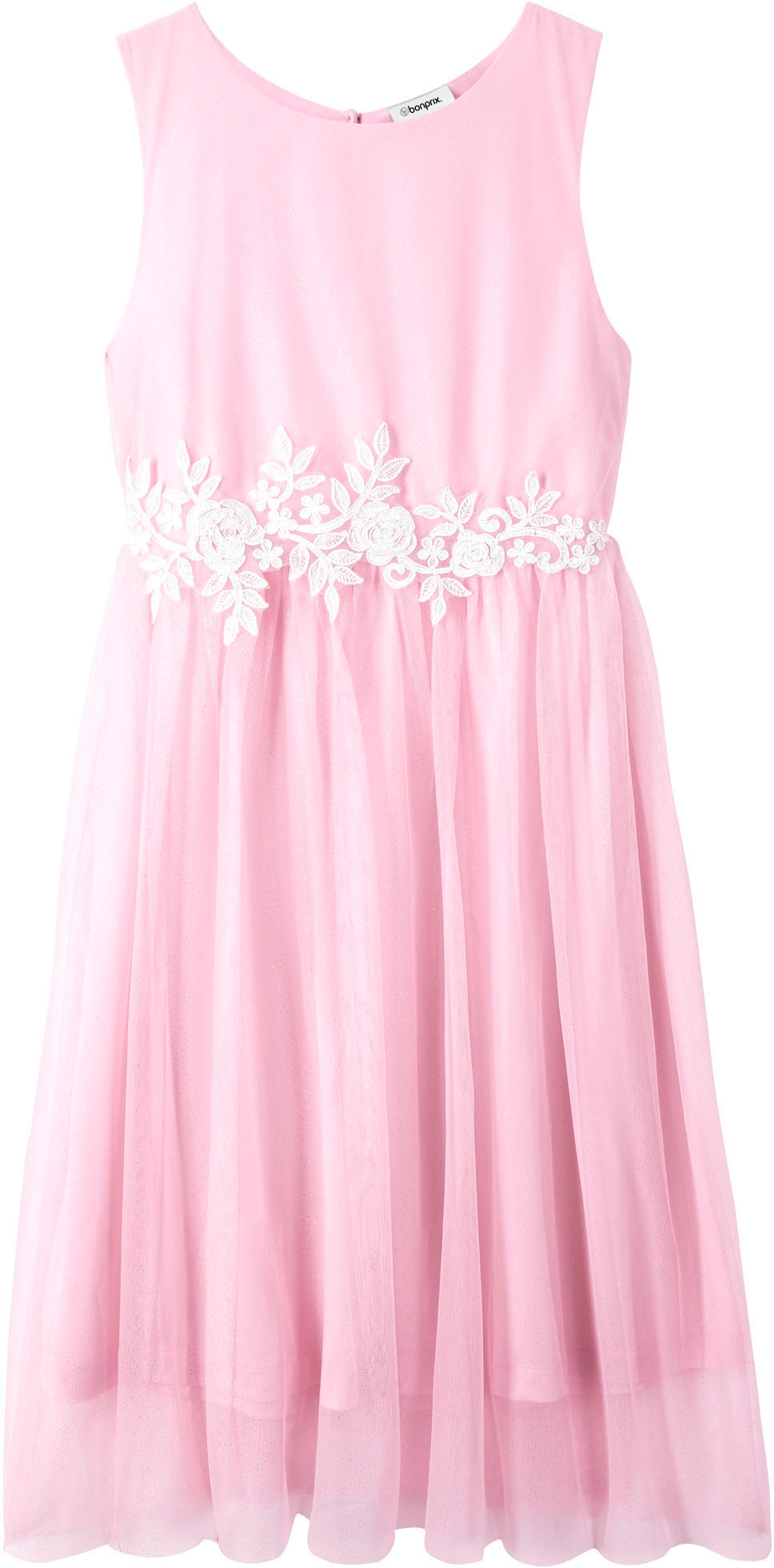 bonprix Robe midi festlicher Stil, aus Polyester, Regular Fit