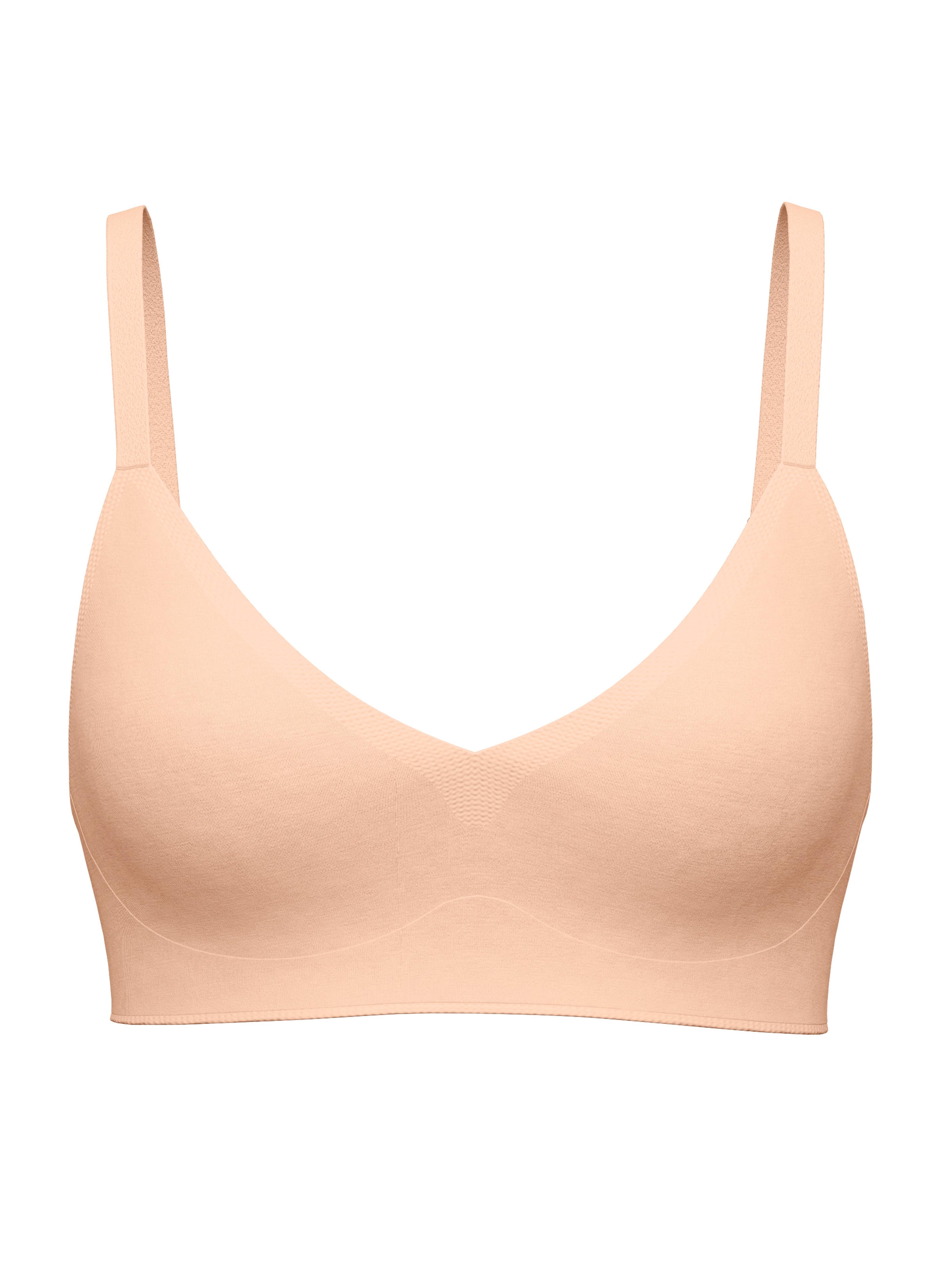 CALIDA Soutien-gorge souple »Natural Skin« avec coussinets amovibles, qualité Interlock, respirant