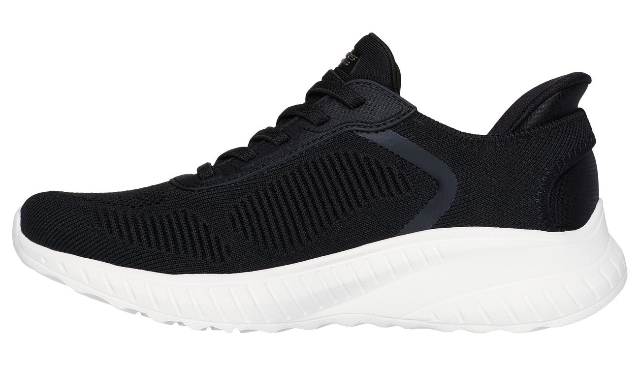 Skechers Baskets slip-on »BOBS SQUAD CHAOS-CURRENT MUSE«  , Slipper, Freizeitschuh in veganer Verarbeitung