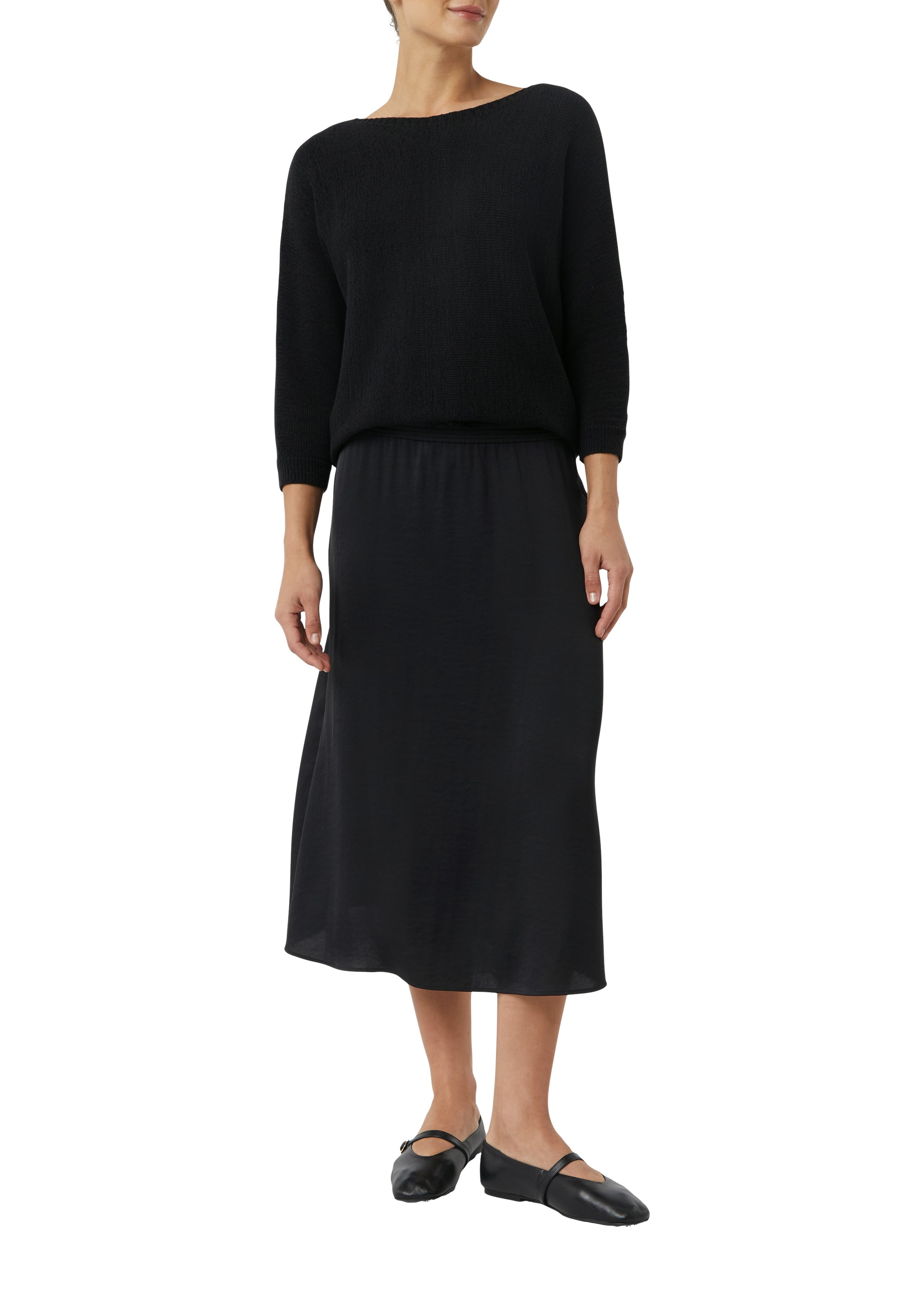 Comma Strickpullover, mit Leo-Schleifendetail