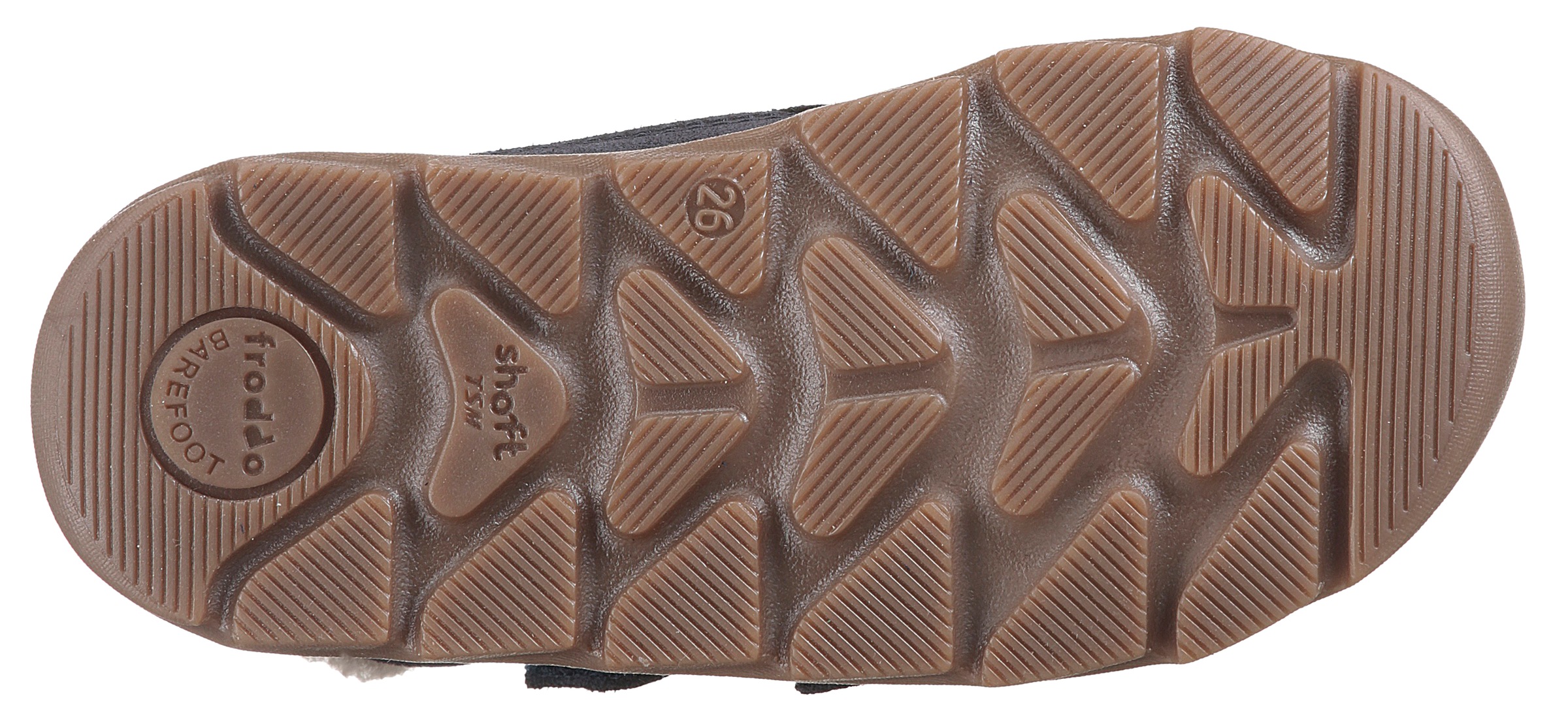 froddo® Barfussschuh »ZERU TEX FURRY BAREFOOT«, Klettstiefel, Winterstiefel, Bequemschuh mit TEX-Membrane
