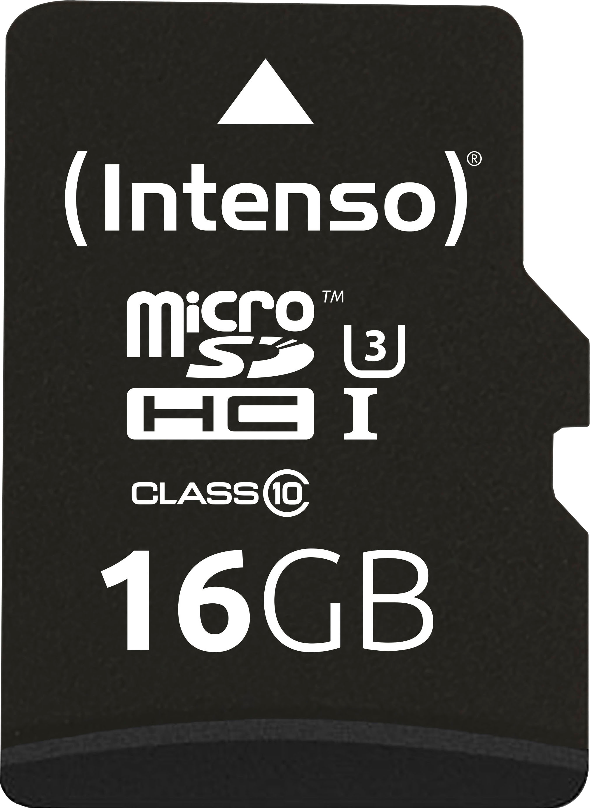 Intenso Speicherkarte »microSDHC UHS-I Professional + SD-Adapter«