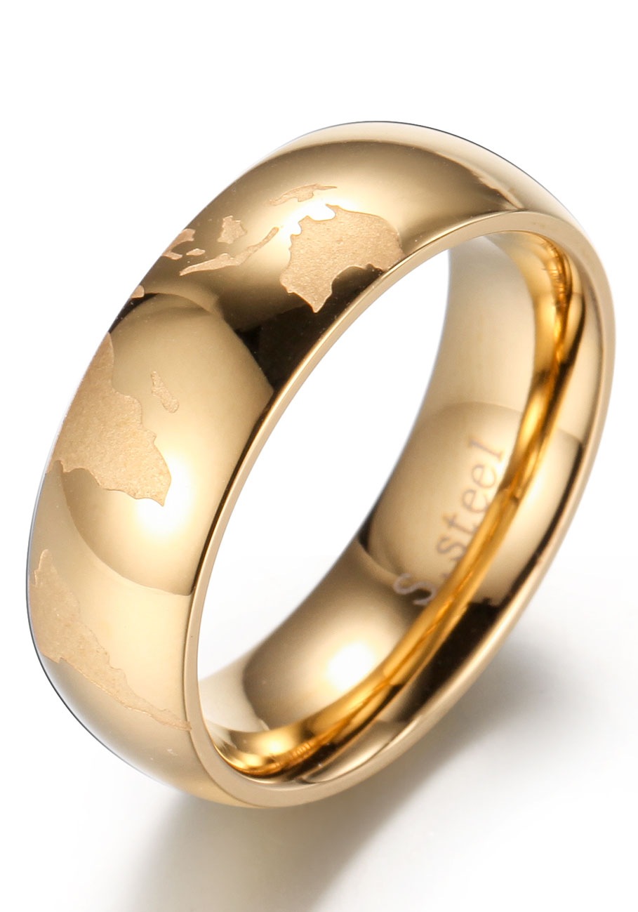 Firetti Partnerring "Schmuck Geschenk "LIEBE" Earth" mit oder ohne Zirkonia (synth.)