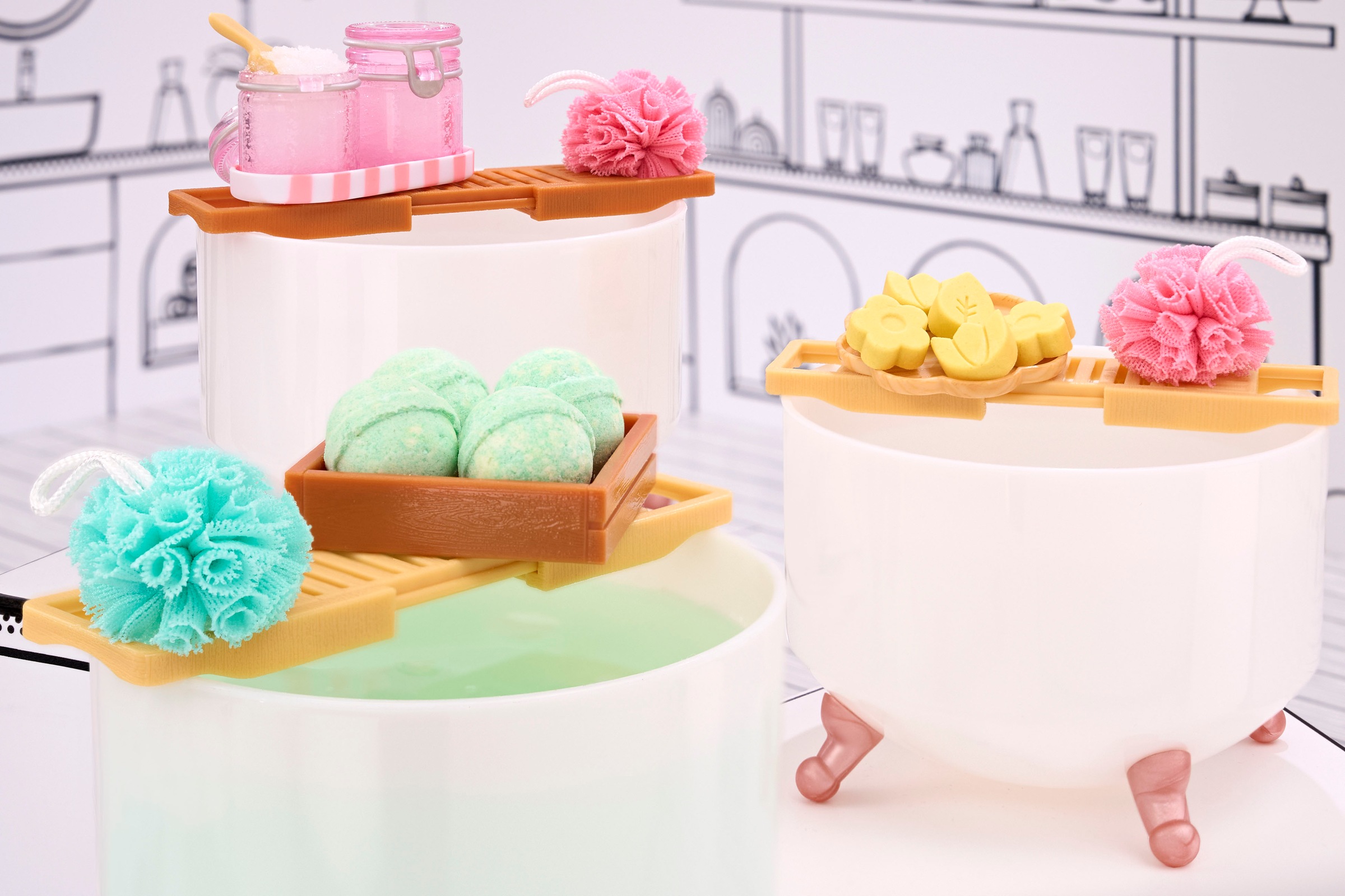 MGA ENTERTAINMENT Kreativset »MGA's Miniverse - Make It Mini Spa«
