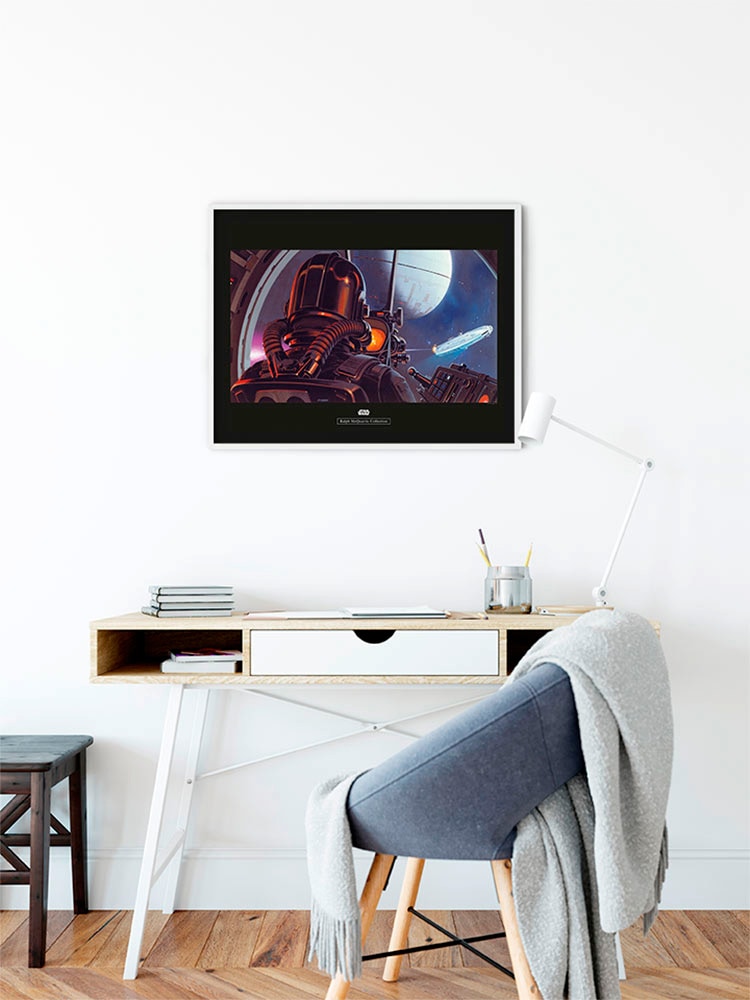 Komar Bild »Star Wars Classic RMQ TIE-Fighter Pilot« Star Wars 1 Stk. tlg. Wandbild zur Dekoration im Kinderzimmer - ohne Rahmen