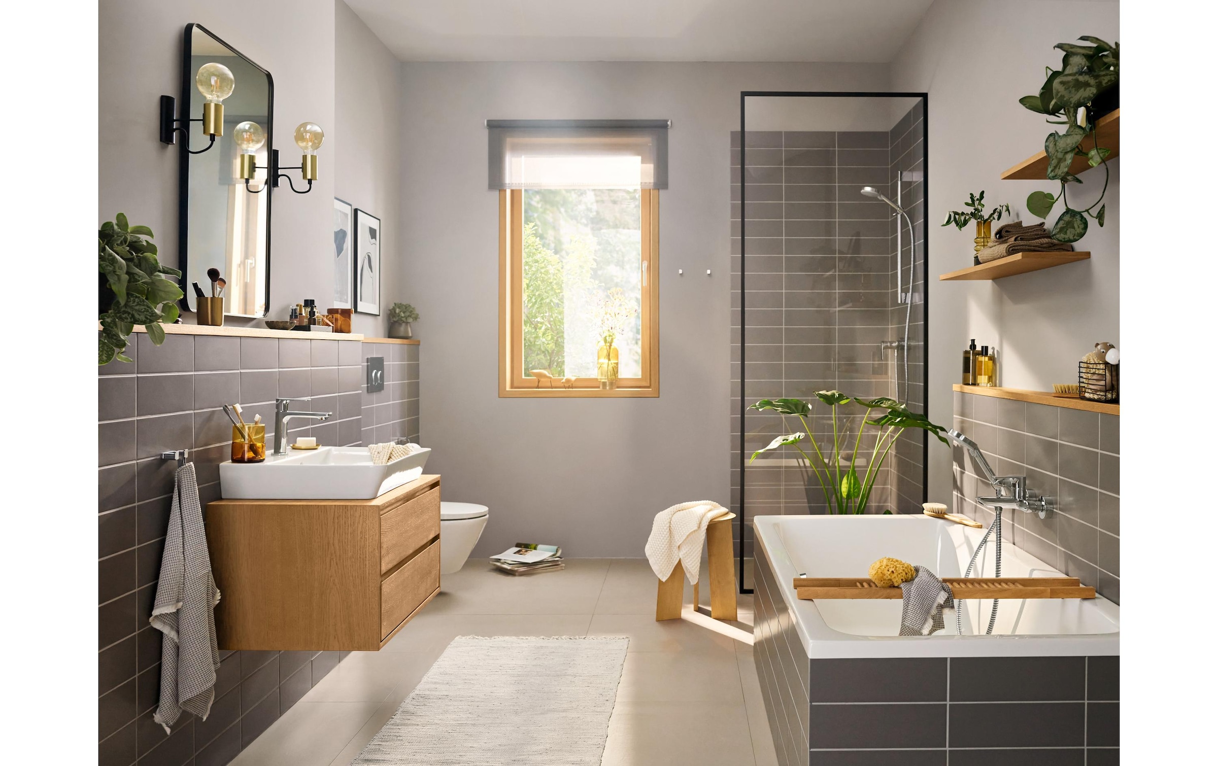 hansgrohe Duscharmatur »Rebris E Chrom«