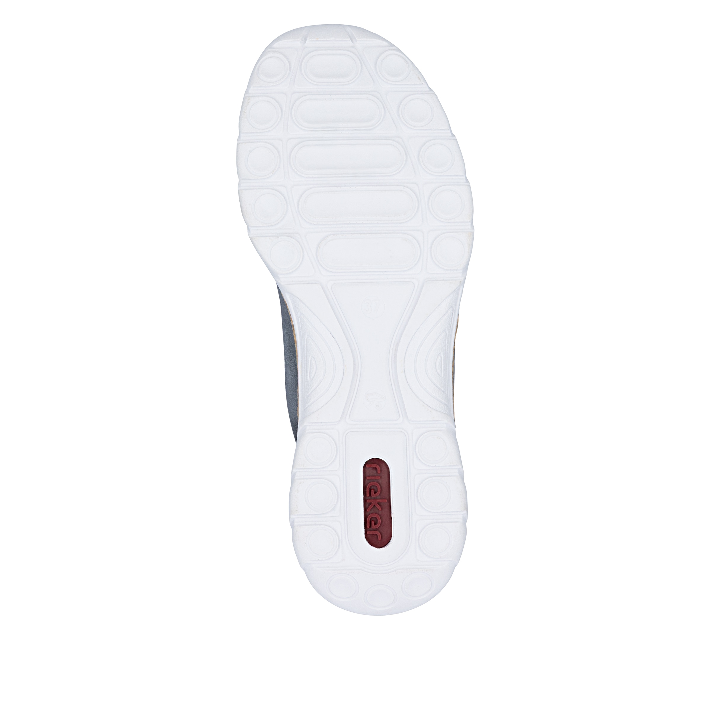 Rieker Sneaker  Schnürschuh, Halbschuh, Casual-Sneaker mit Reissverschluss
