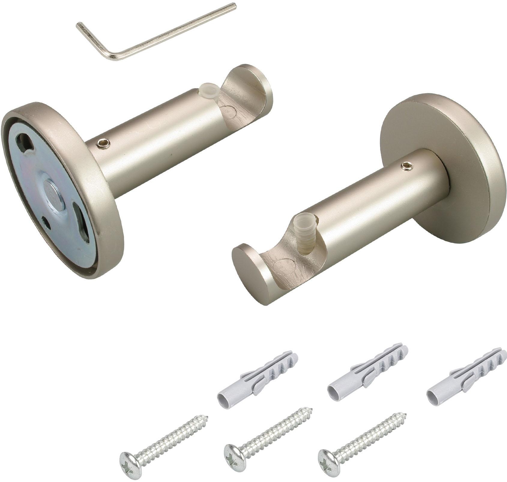 Liedeco Gardinenstangenhalter für Gardinenstangen Ø 16 mm