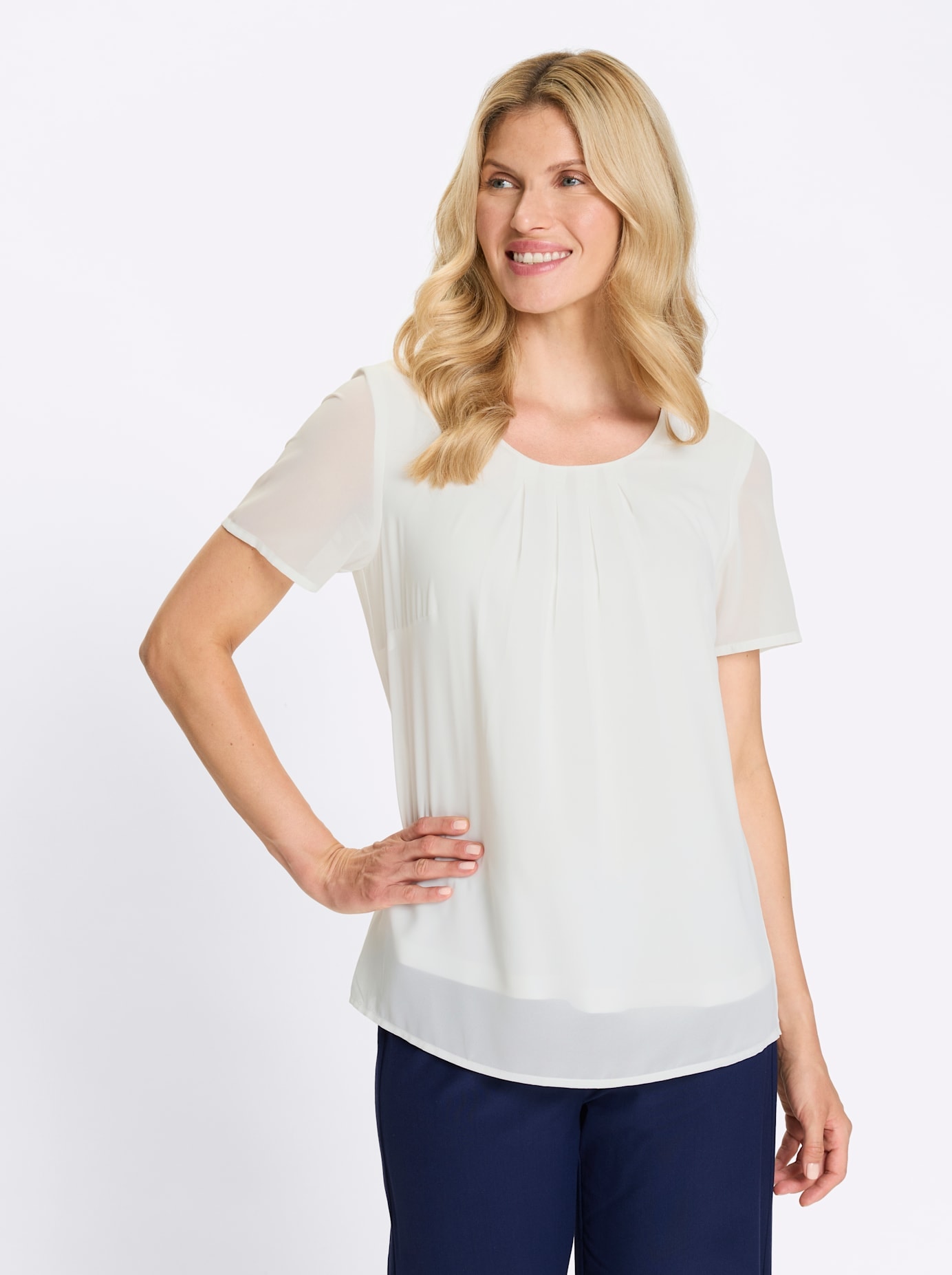 Classic Basics Schlupfbluse