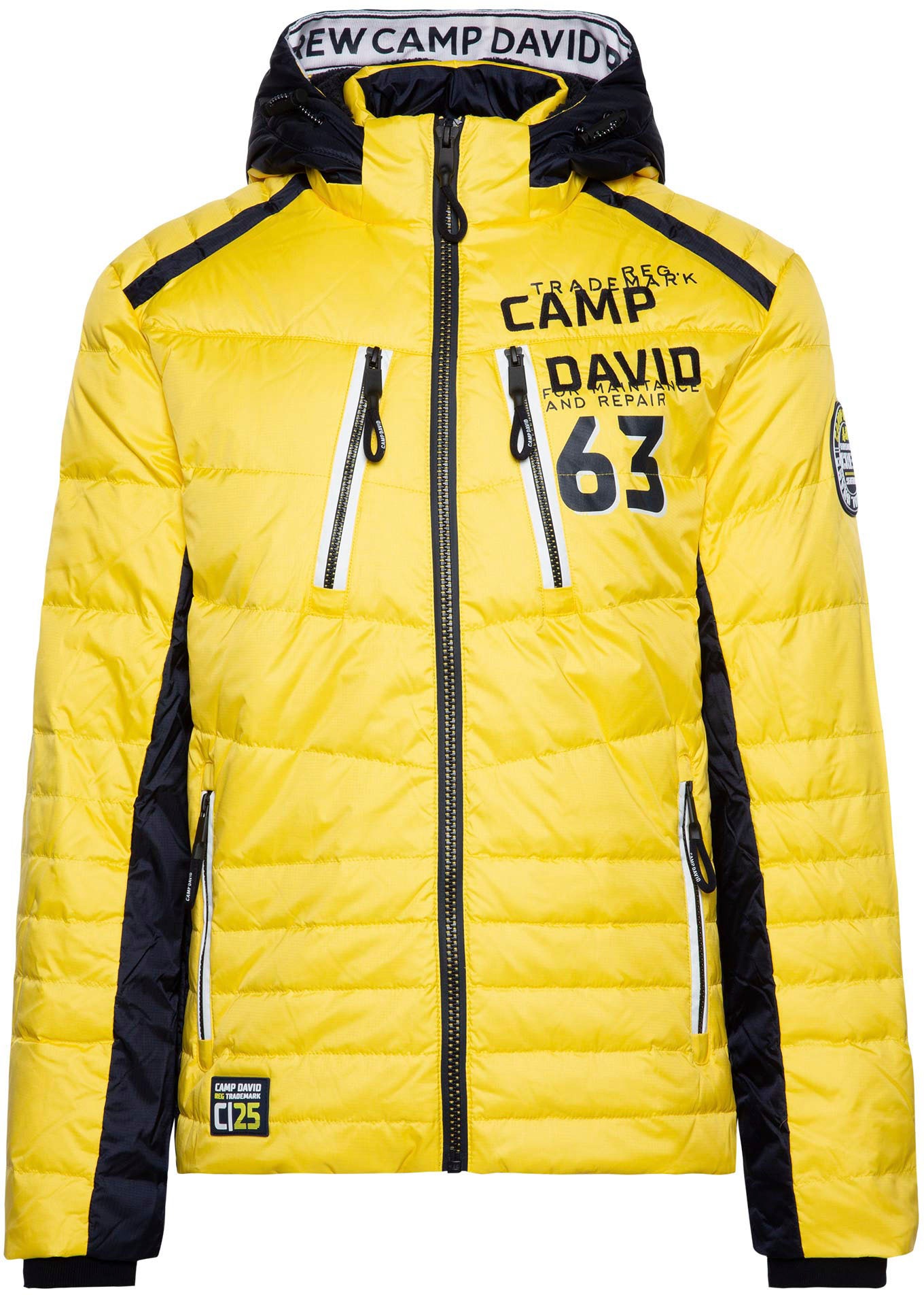 CAMP DAVID Outdoorjacke, mit Kapuze, mit Logostickerei kaufen