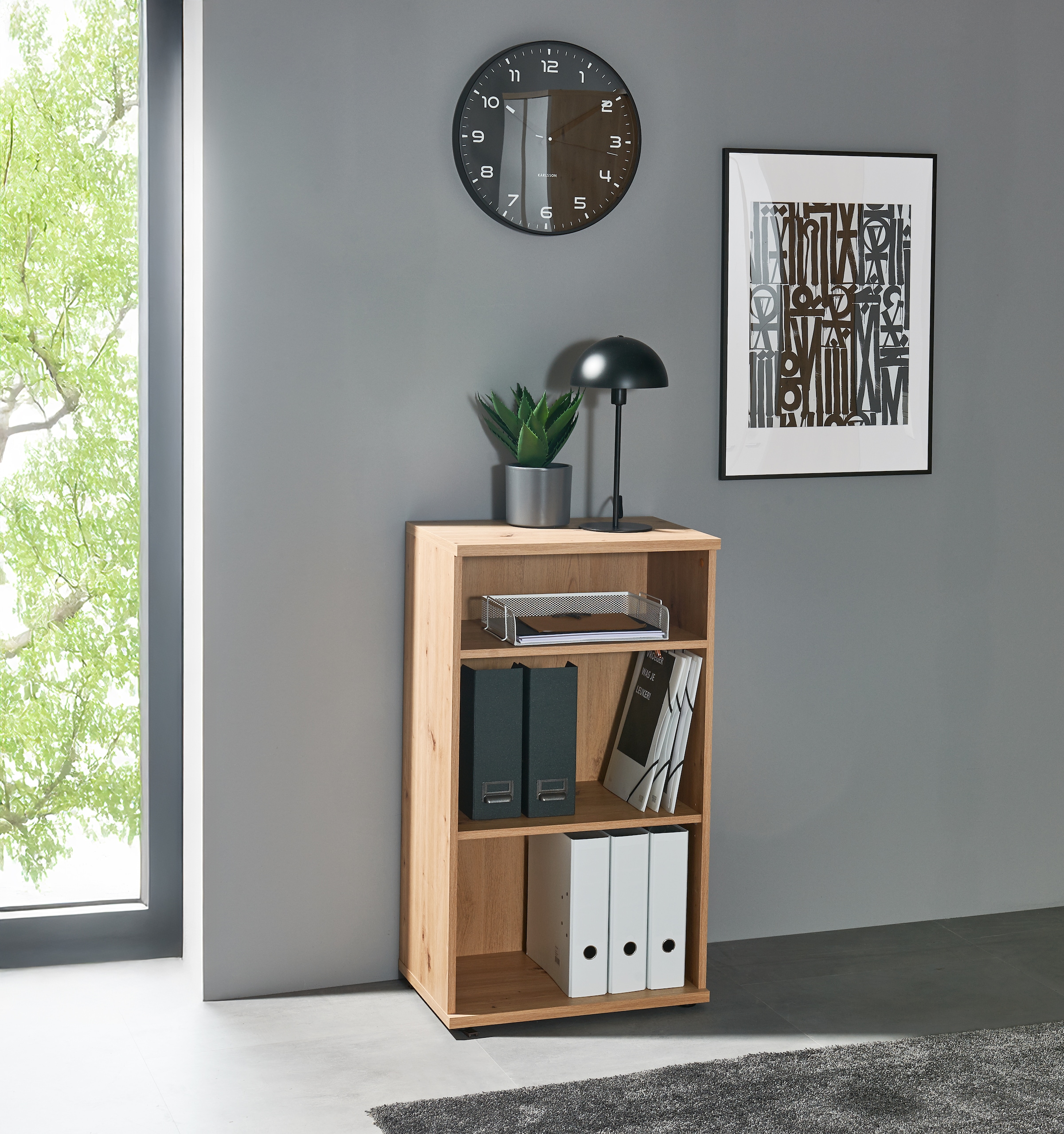 BEGA OFFICE Élément d'étagère »Kanada« 1 cuis tlg. Breite 54cm, Melaminbeschichtung