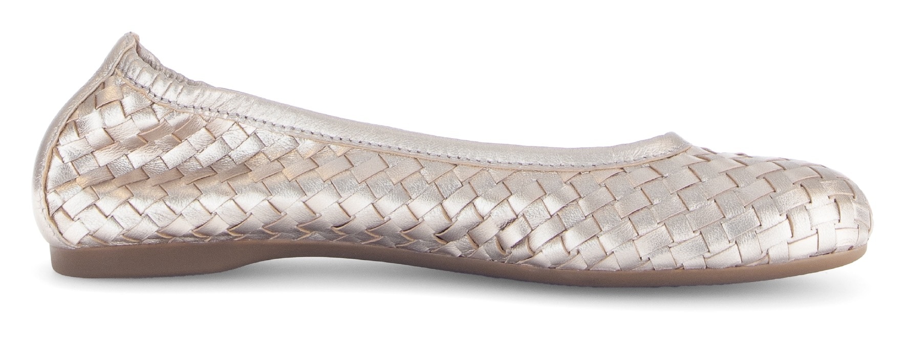 Gabor Ballerine  , Schlupfschuh, Frühlingsschuh, Businessschuh mit tollem Flechtmuster