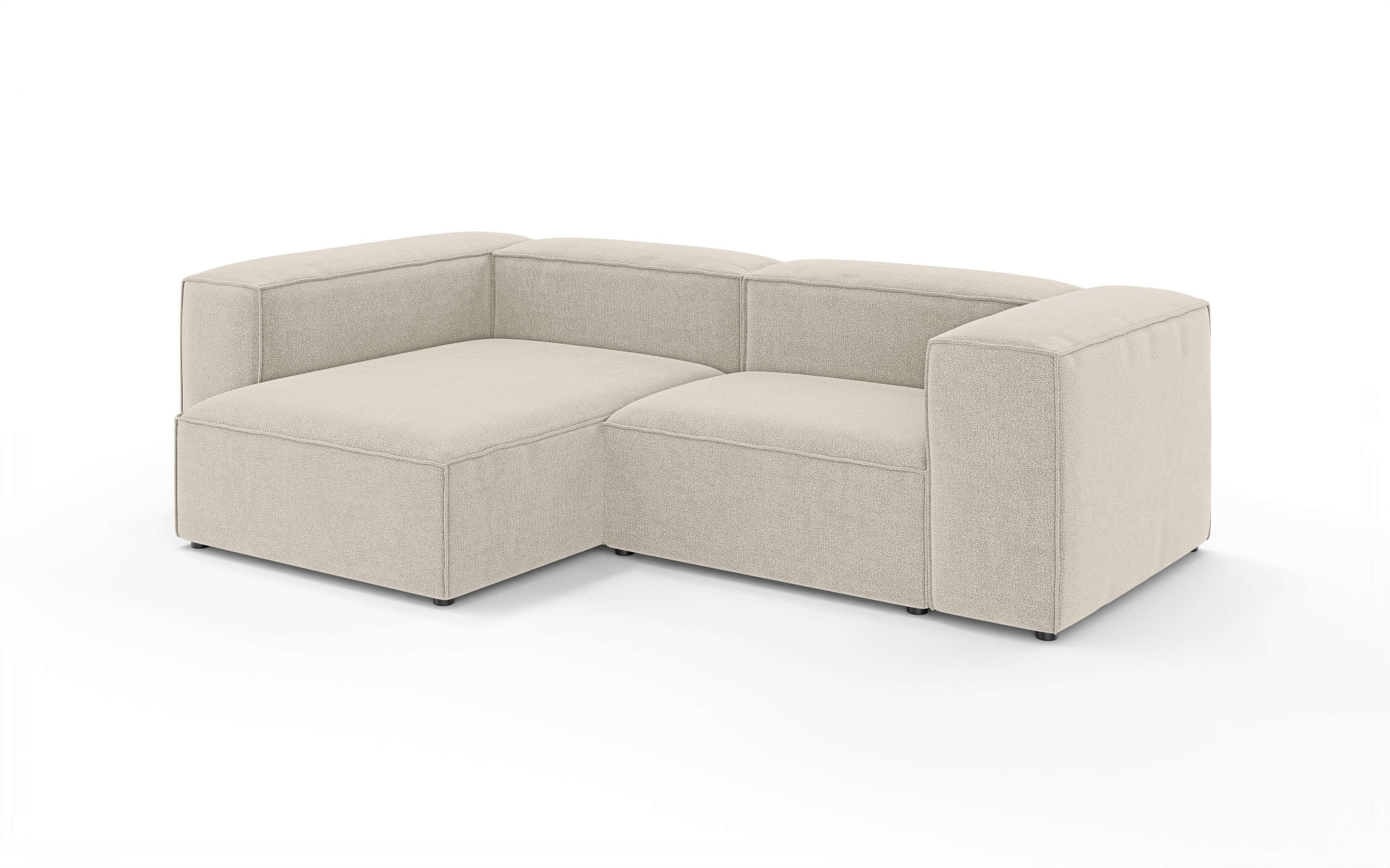 INOSIGN Ecksofa »HAILY L-Form links/rechts, Modularsofa, Masse B/T/H: 260/160/72 cm«, als Modul oder separat verwendbar, für individuelle Zusammenstellung