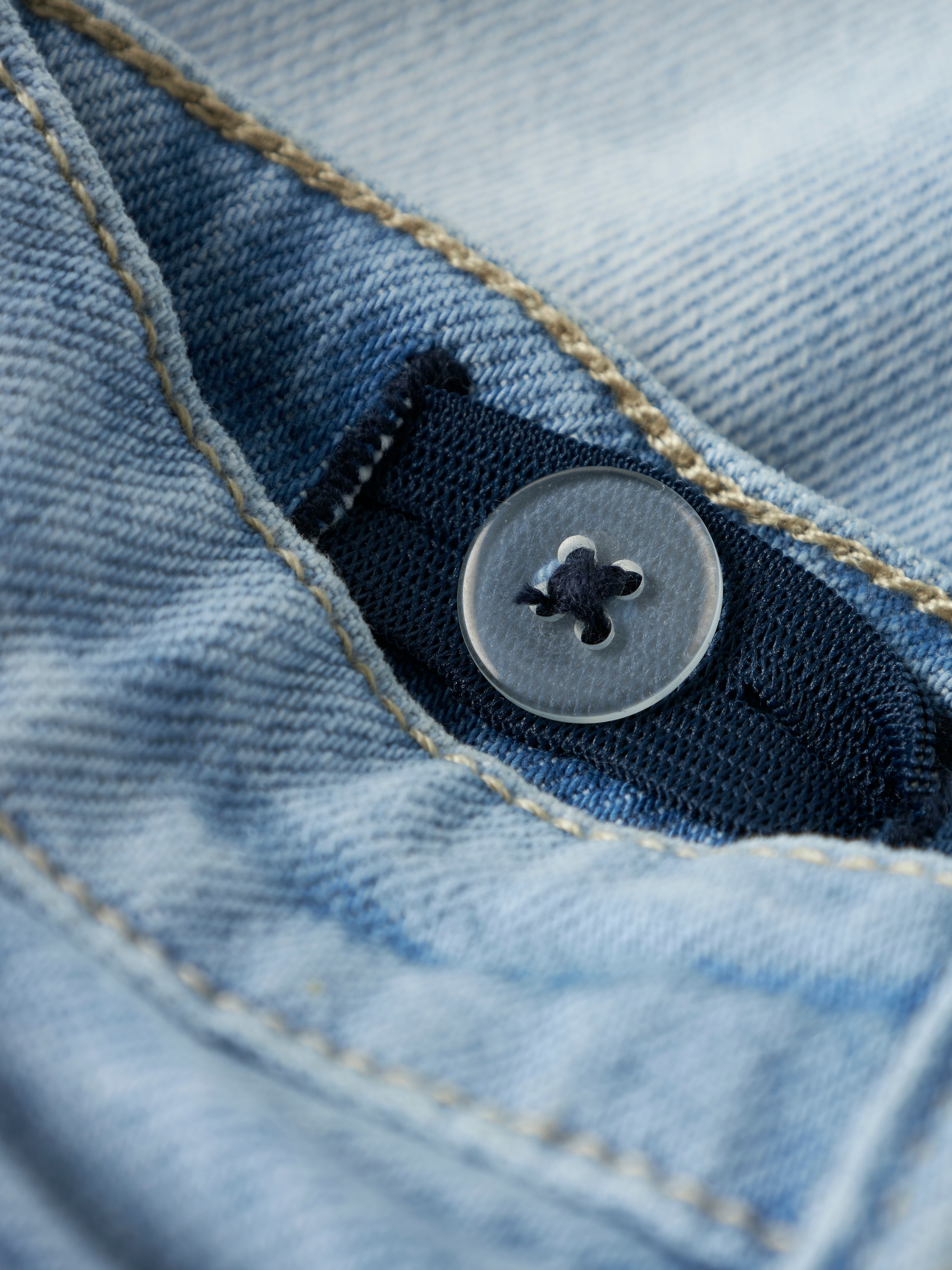 Name It Jeans droit »NMFROSE STRAIGHT FOLD JEANS 4224-AZ NOOS«