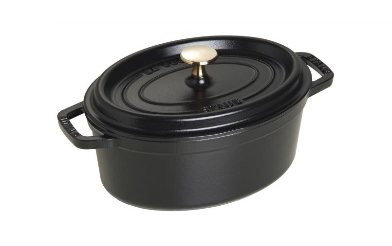 Image of Staub Bräter »Cocotte Schwarz, 23 cm«, Eisenguss bei Ackermann Versand Schweiz