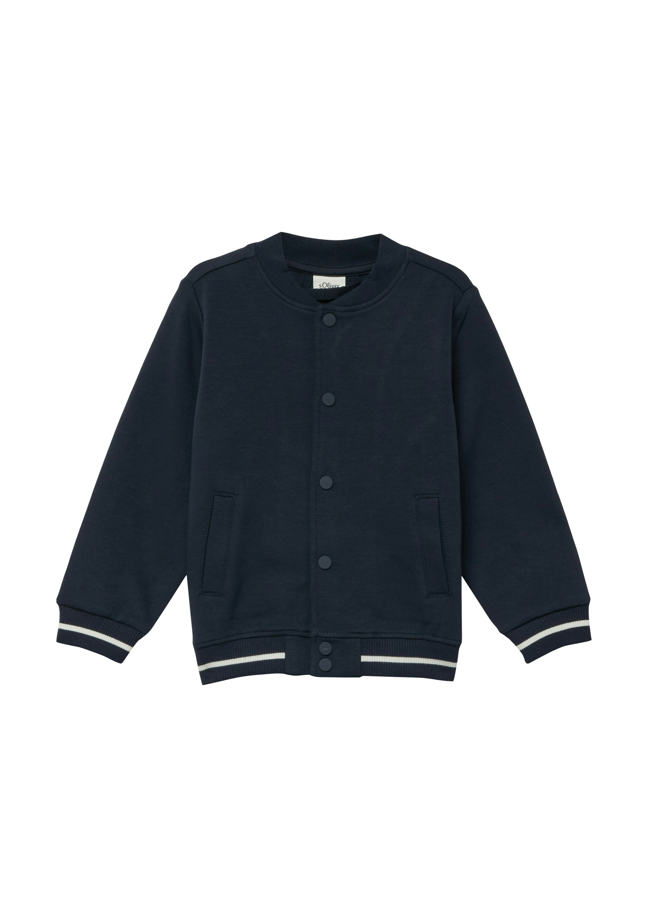 Image of s.Oliver Junior Sweatjacke in Blouson-Optik