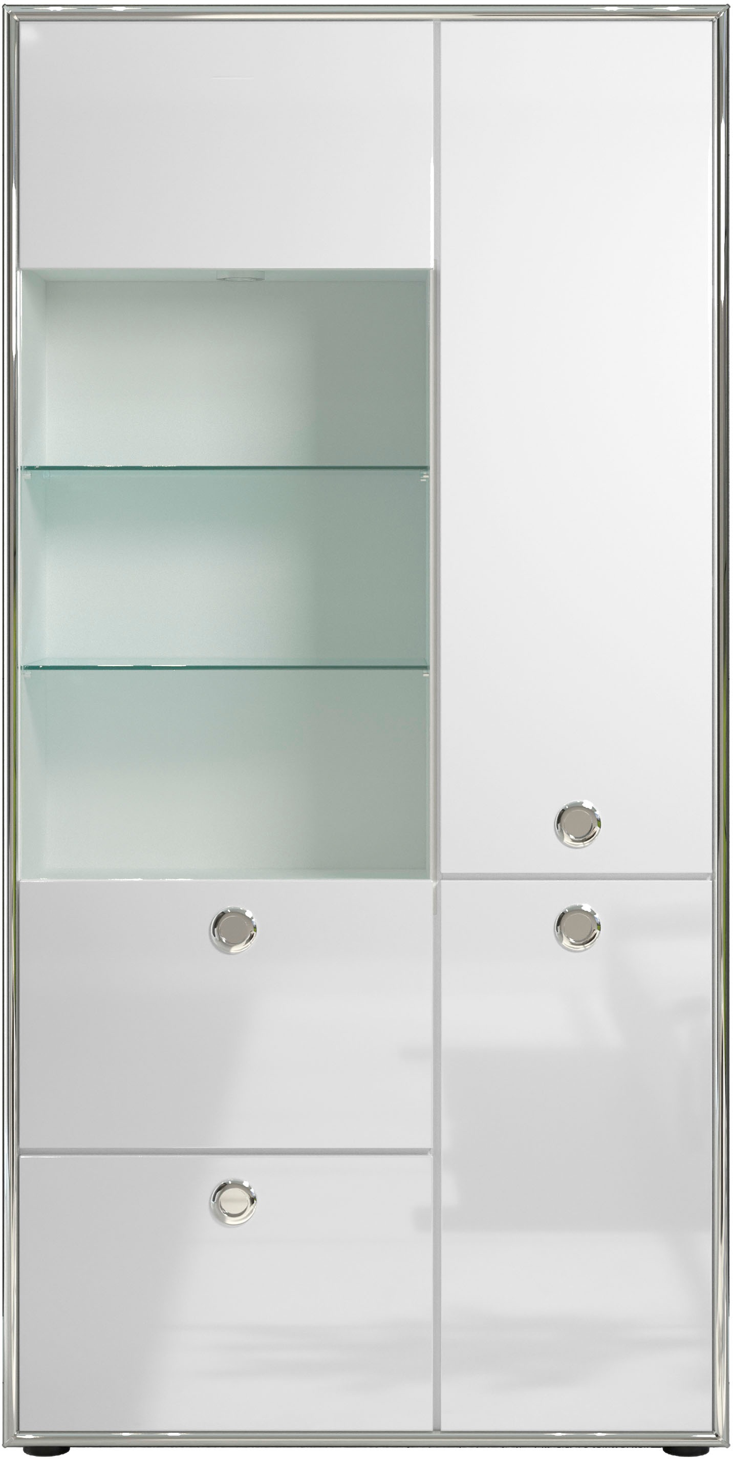 Image of trendteam Drehtürenschrank »Infinity«, elegante Hochglanzoptik aus Italien bei Ackermann Versand Schweiz