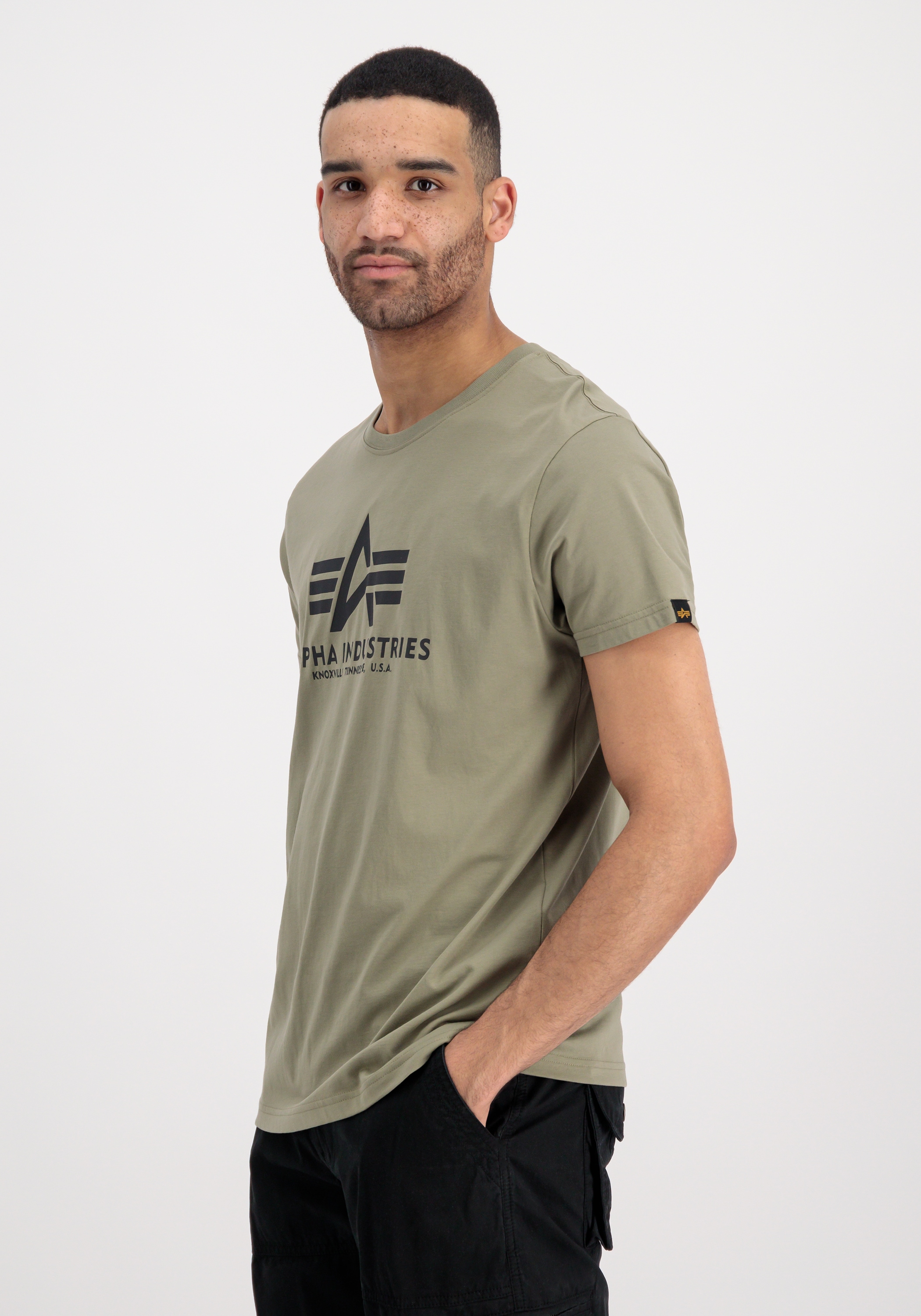 Alpha Industries T-Shirt »Alpha Industries Men - T-Shirts Basic T-Shirt 2 Pack«