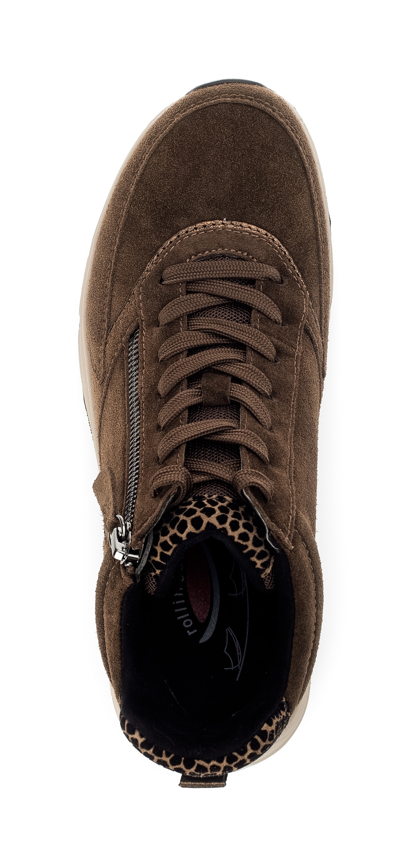 rollingsoft Keilsneaker  , Freizeitschuh, Schnürschuh, Schnürboots mit herausnehmbarem Fussbett