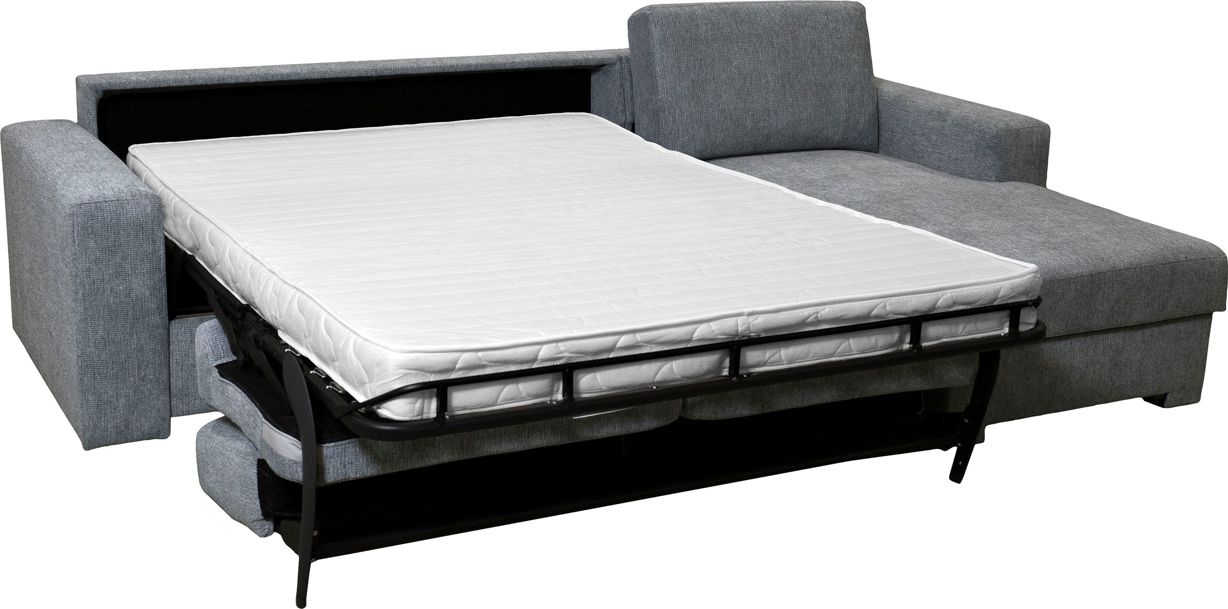 Home affaire Ecksofa Roma "L" Dauerschlaffunktion, mit Unterfederung, Matratzenhöhe 14cm, Liegemasse ca 163x198 cm, L-Form