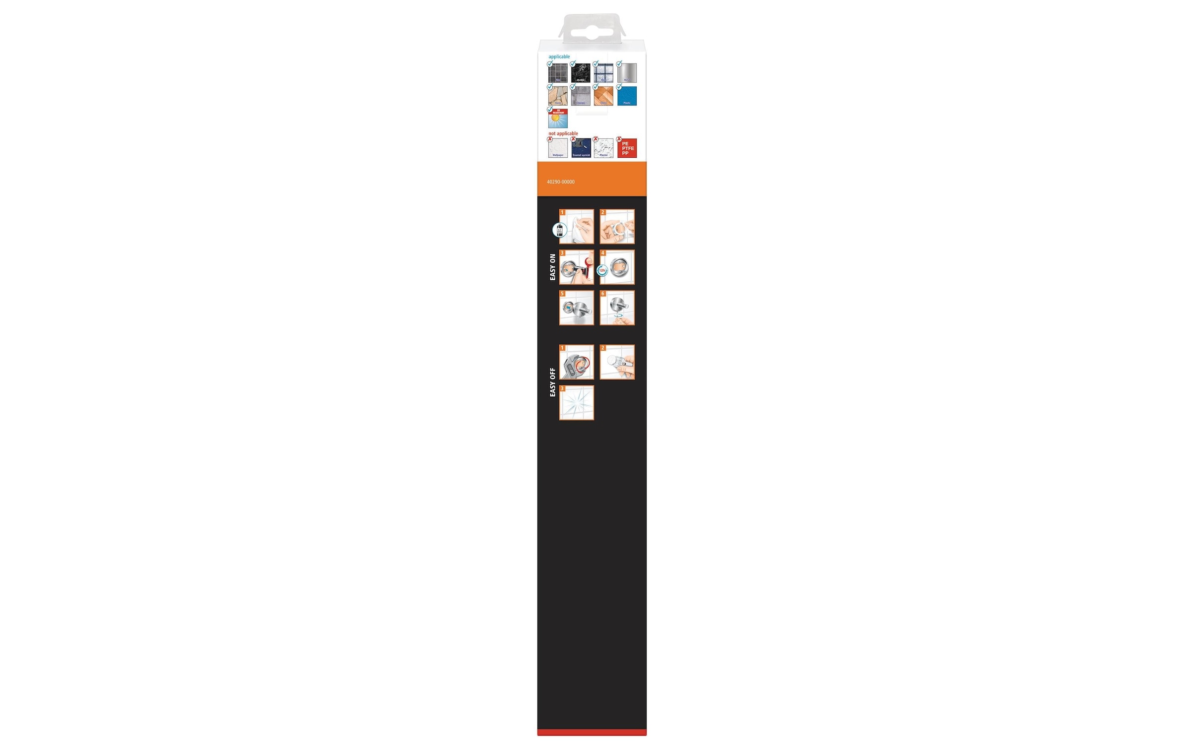 tesa Handtuchhalter »Luup 2-armig«