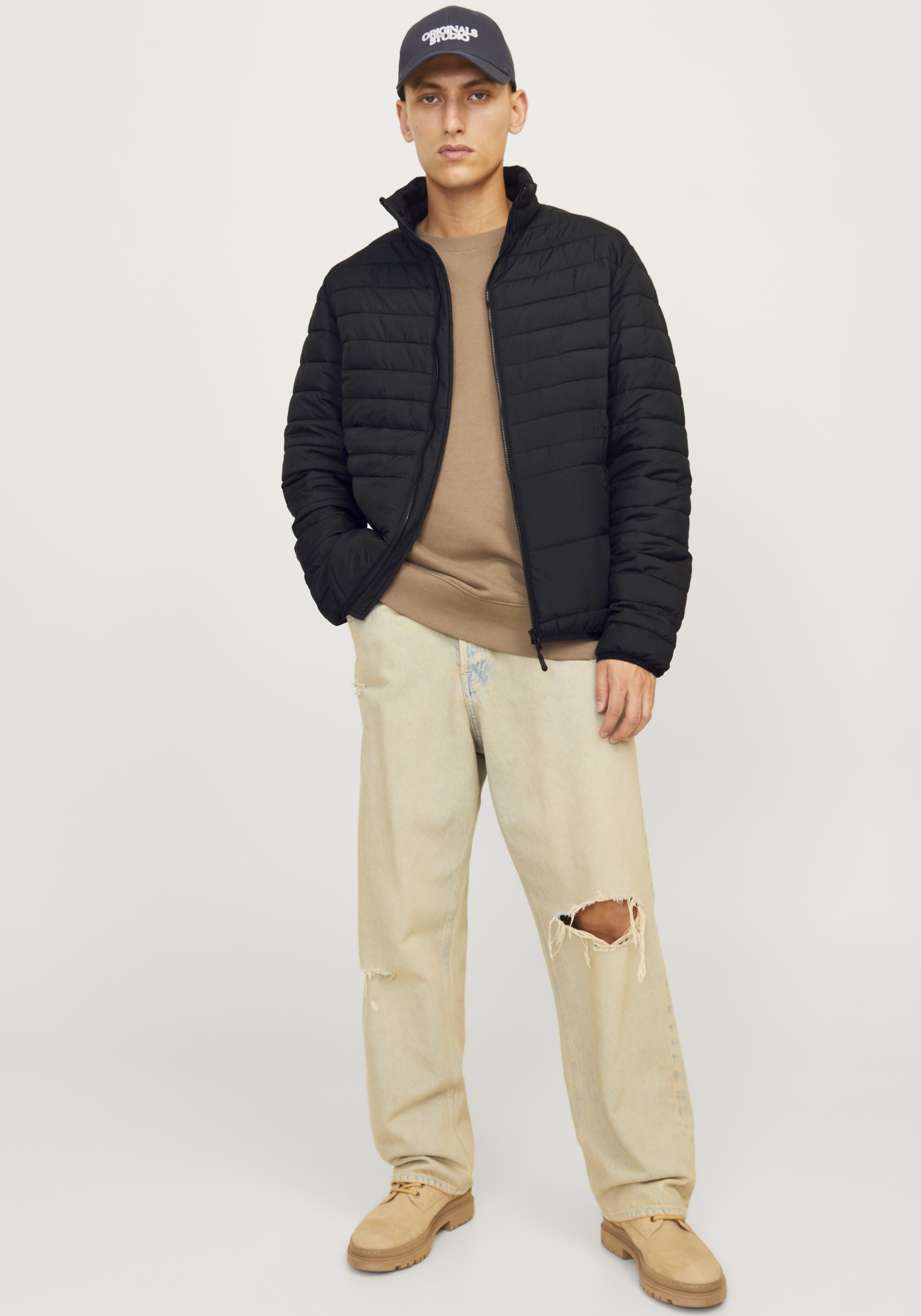 Jack & Jones Steppjacke »JJESTATE PACKABLE PUFFER COLLAR NOOS«