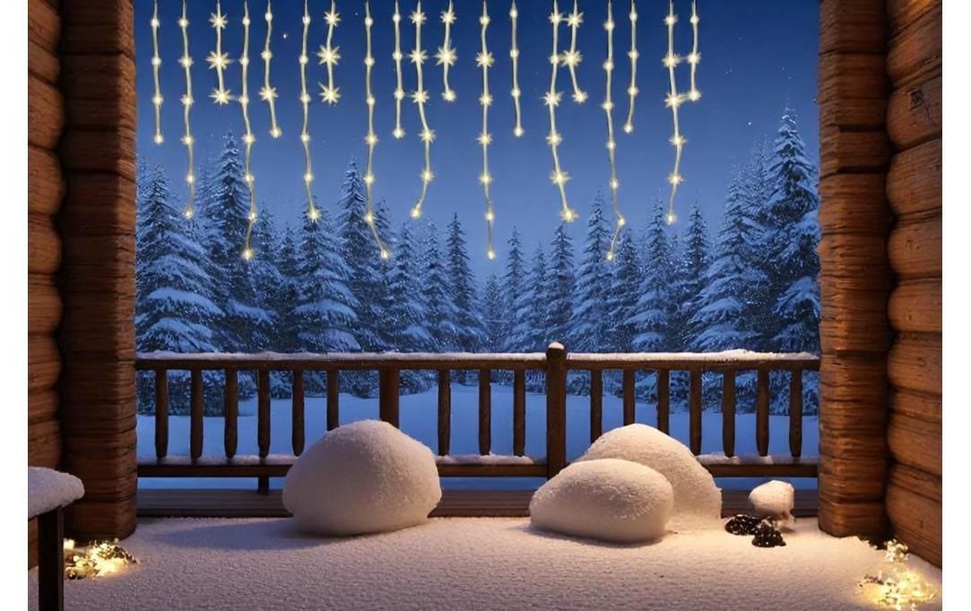   Guirlande lumineuse »Dameco Outdoor «Icicle» 190 cm x 80 cm«