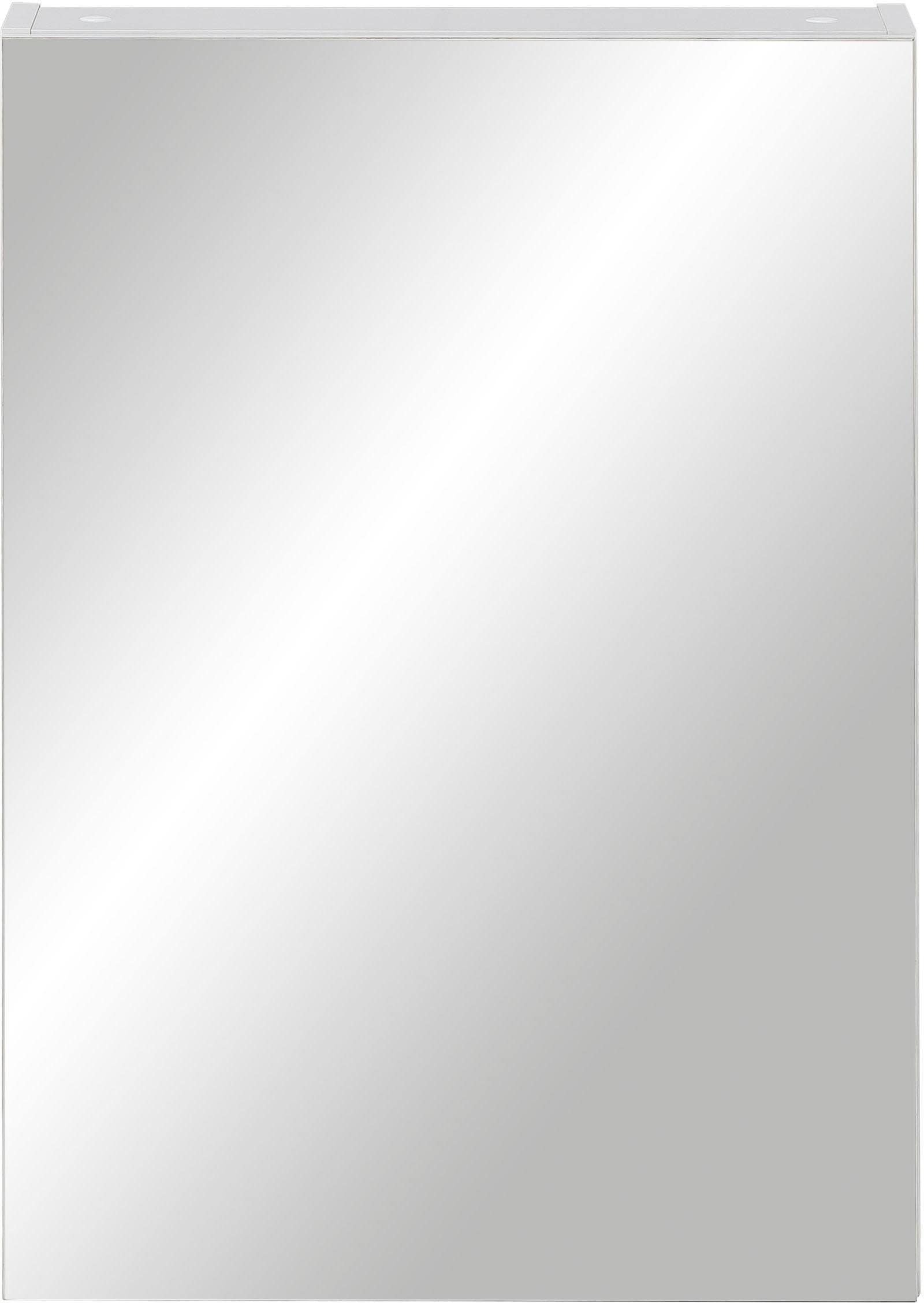 Schildmeyer Spiegelschrank »Basic«, auf in Made 50 Germany cm, Glaseinlegeböden, 1-türig, Breite versandkostenfrei
