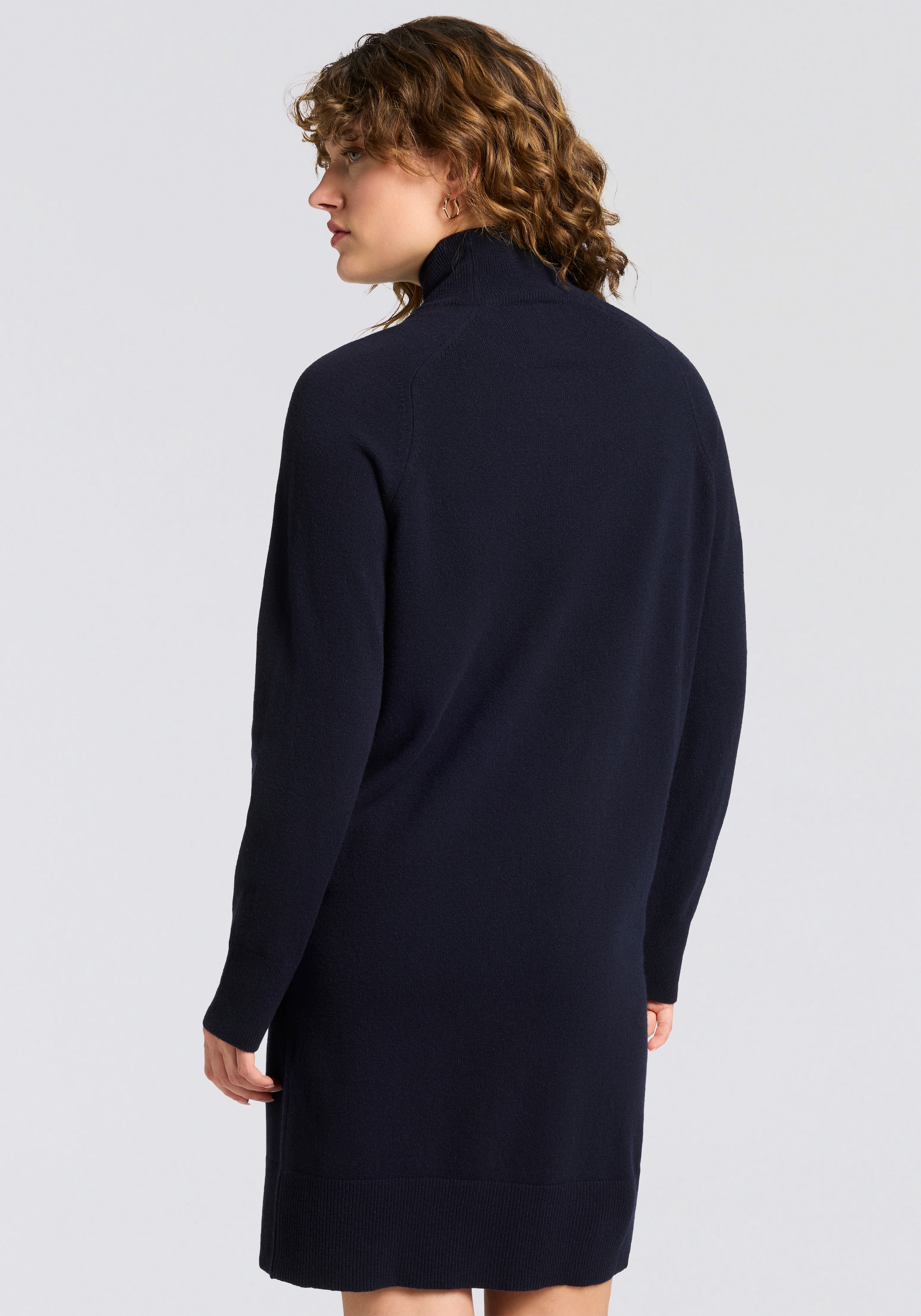 Gant Robe en tricot »SUPERFINE LAMBSWOOL KNIT« Winterkleid, relaxed fit, Rollkragen, aus reiner Wolle
