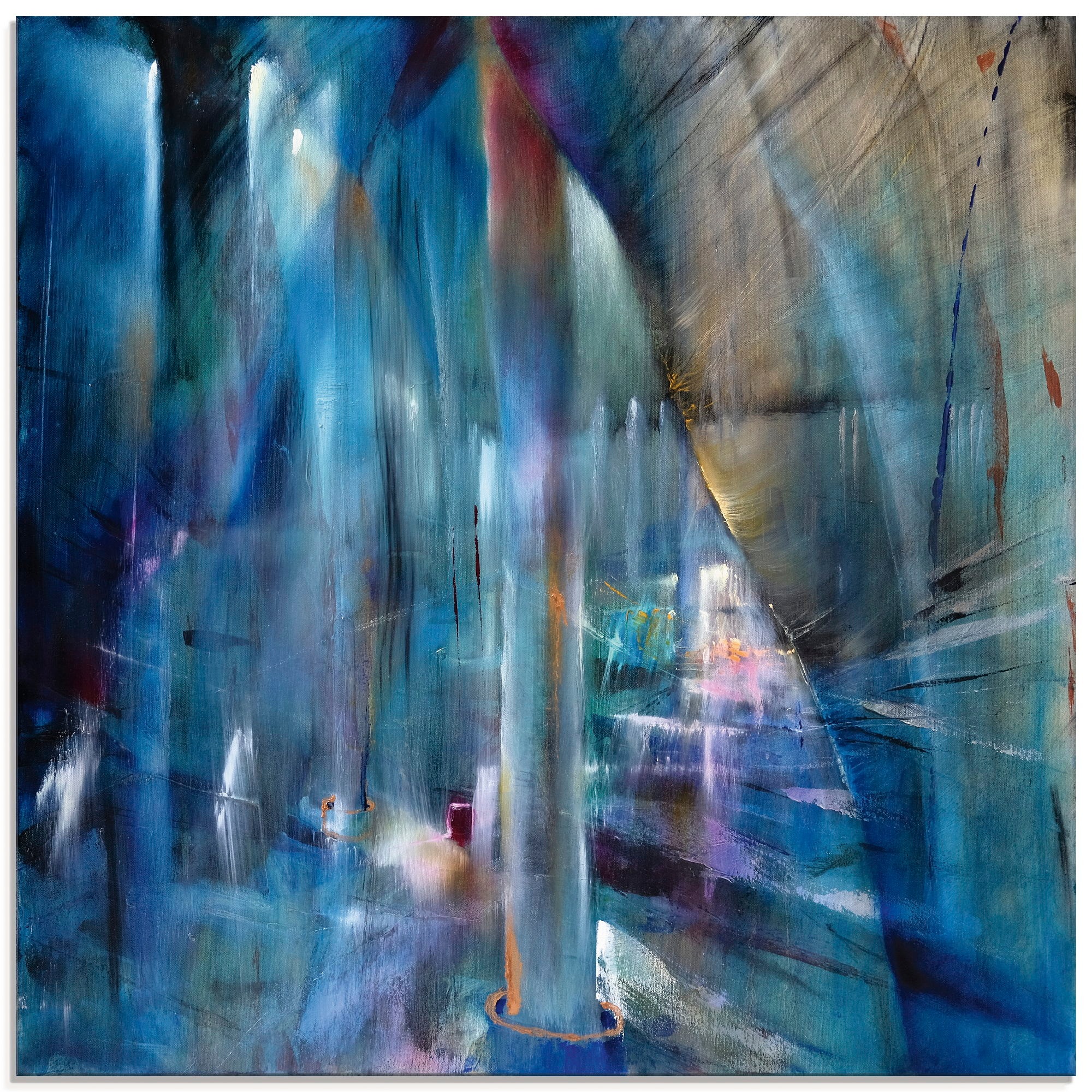 Image of Artland Glasbild »Einlass ab 19 Uhr«, Gebäude, (1 St.) bei Ackermann Versand Schweiz