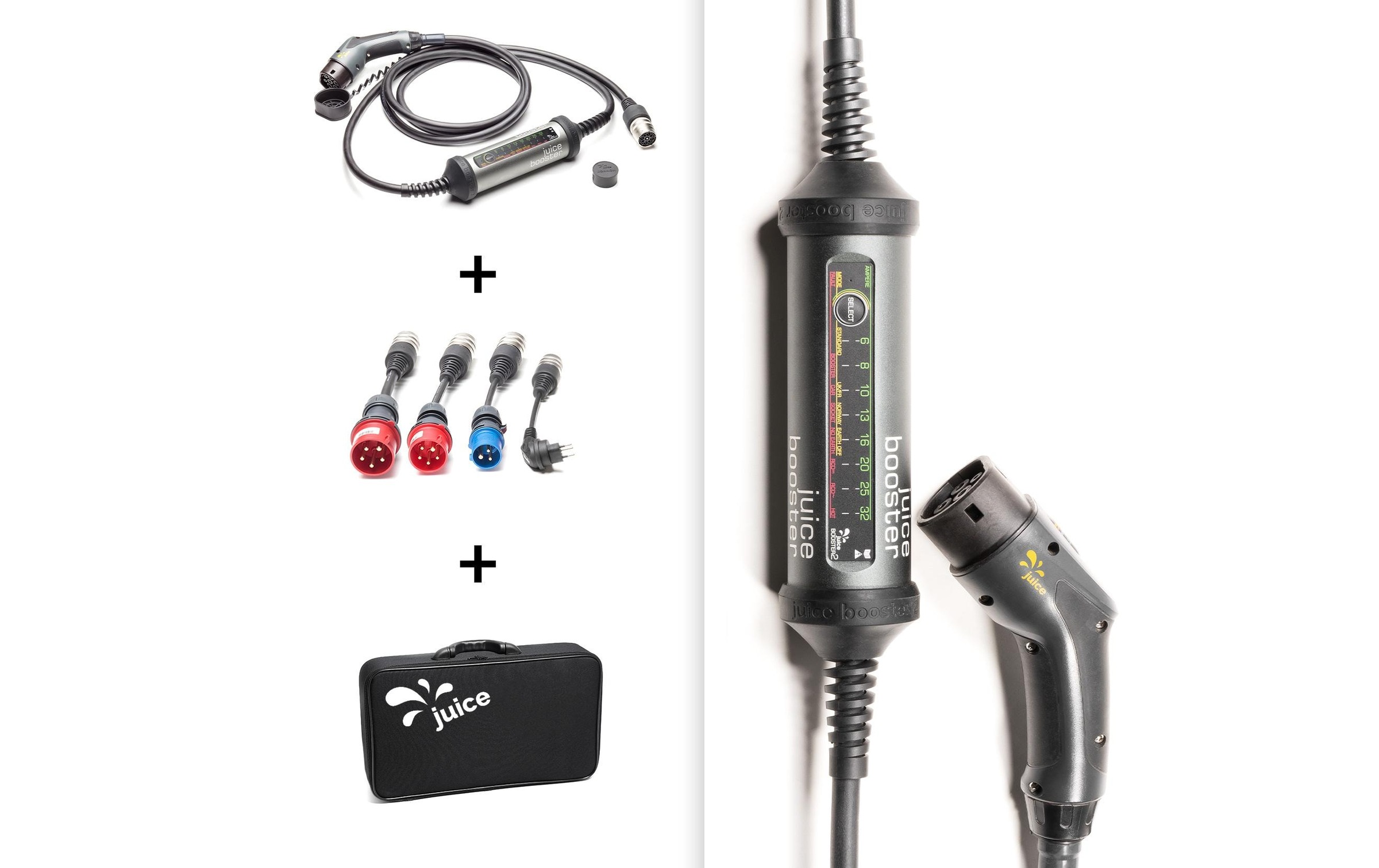 Elektroauto-Ladestation »Juice Technology JUICE BOOSTER 2 Swiss Traveller Set«