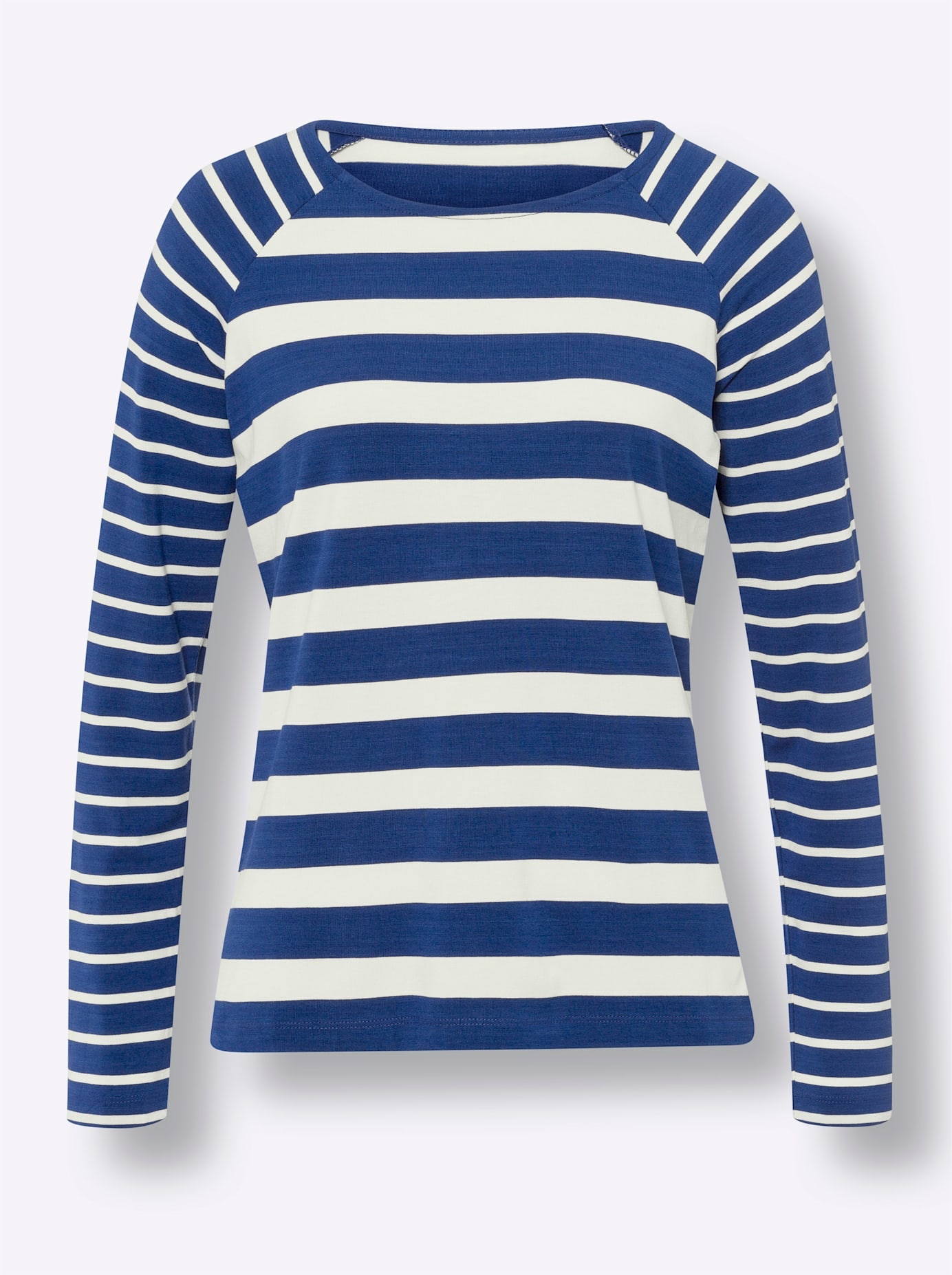 heine Rundhalsshirt »Streifenshirt«, (1 tlg.)
