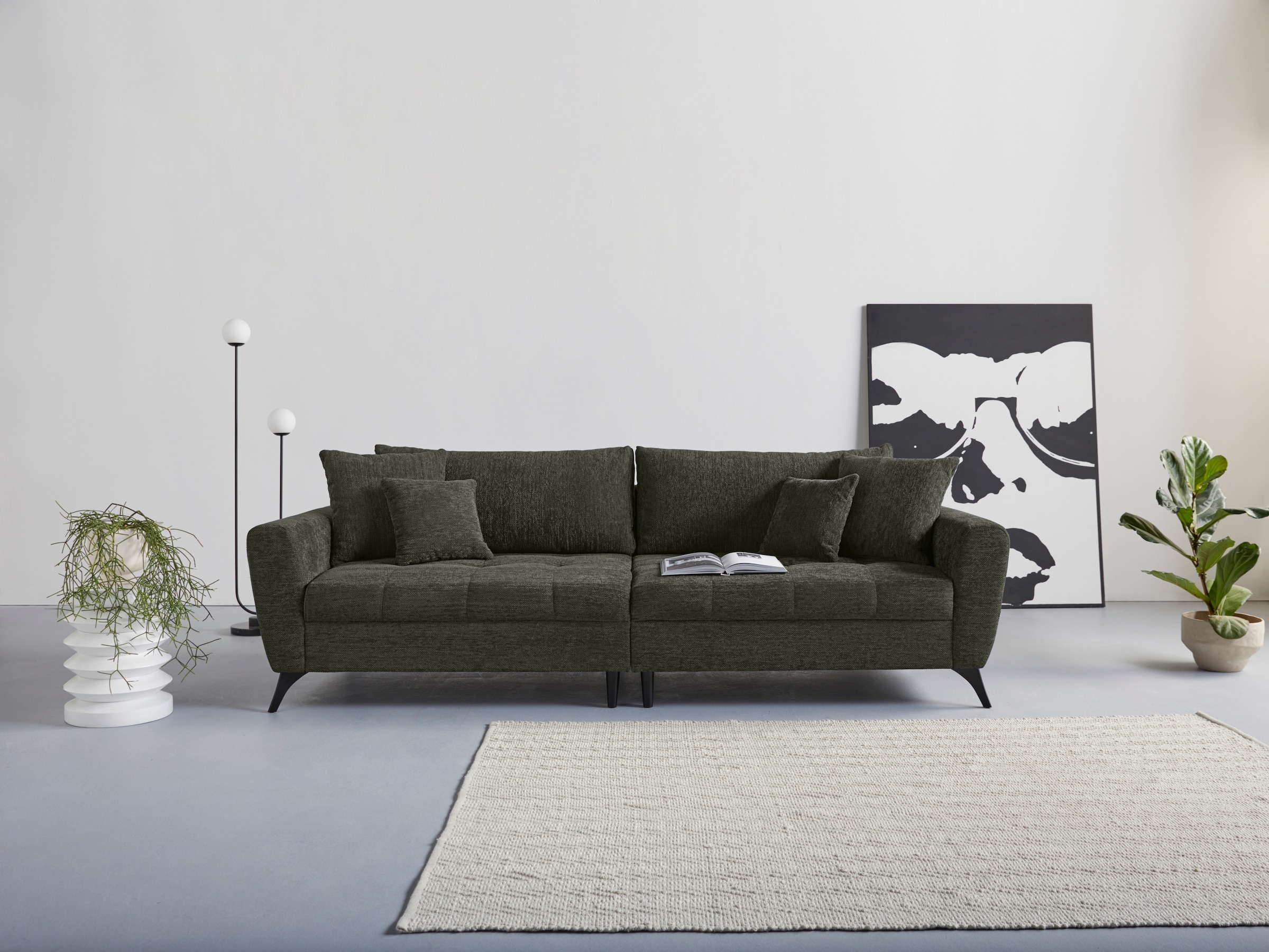 Big-Sofa »Lörby«, Belastbarkeit bis 140kg pro Sitzplatz, auch mit Aqua clean-Bezug