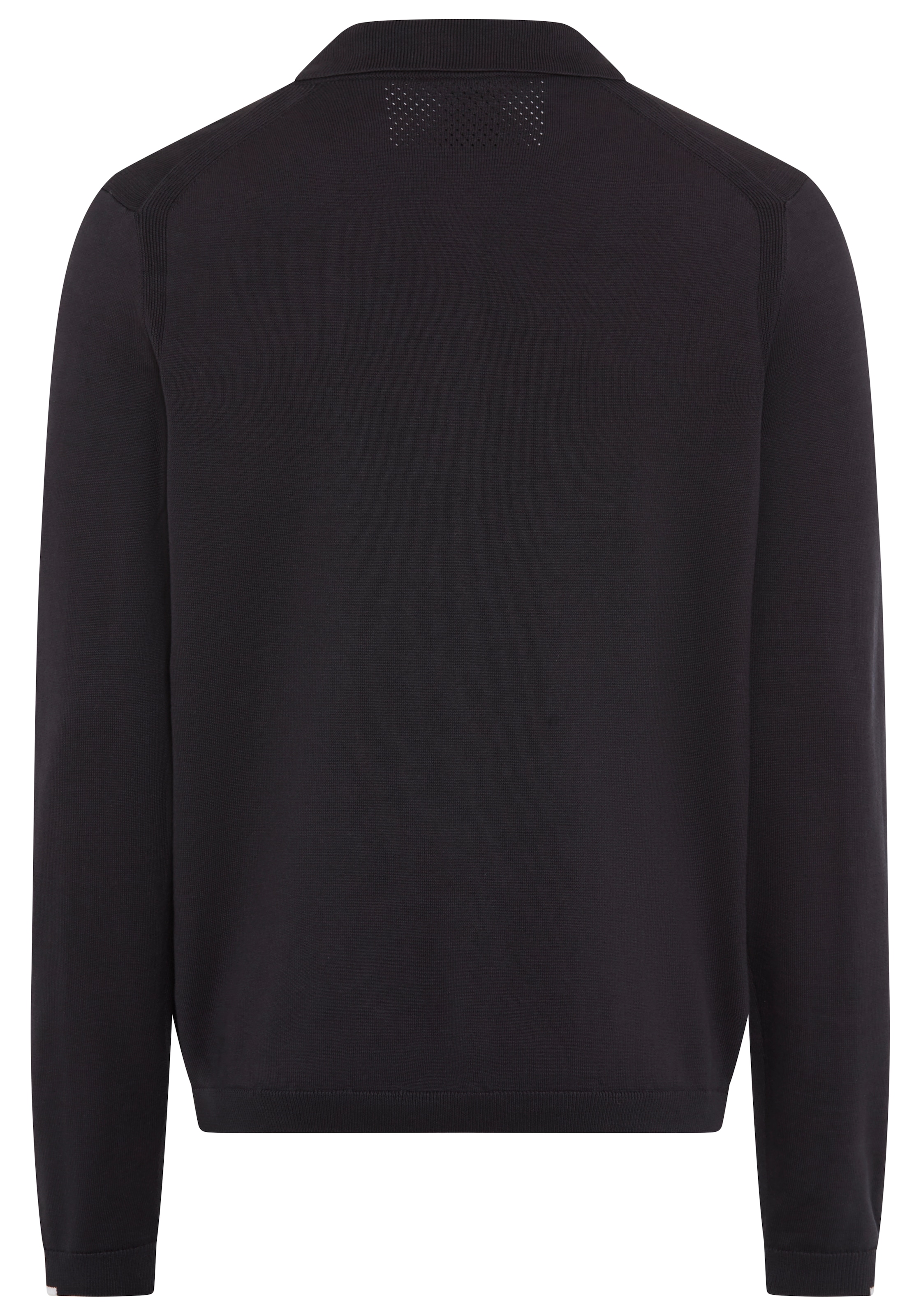 BOSS GREEN Strickpullover »KN Ever-X PL« mit Reissverschluss, regular fit, toniges Logo