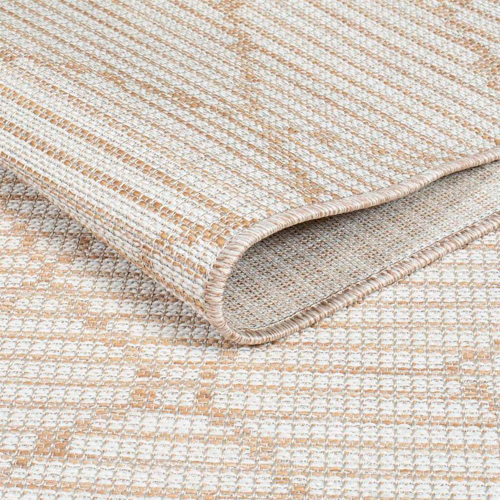 Carpet City Outdoorteppich »PALM3526«, rechteckig, 5 mm Höhe, Wetterfest & UV-beständig, für Balkon, Terrasse, Küche, flach gewebt