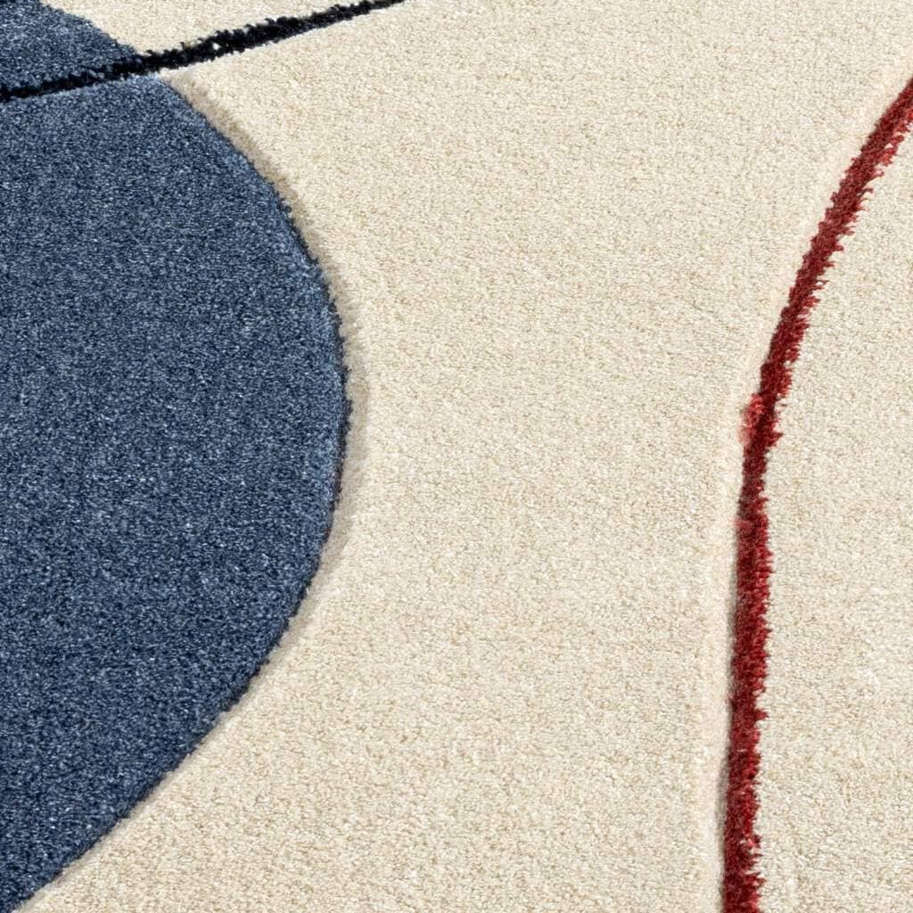 Carpet City Teppich »BONITO 7170«, rechteckig, 11 mm Höhe, Läufer, Flachflor, Hochtief-Muster/ 3D-Effekt, Geo-Muster, Wohnzimmer