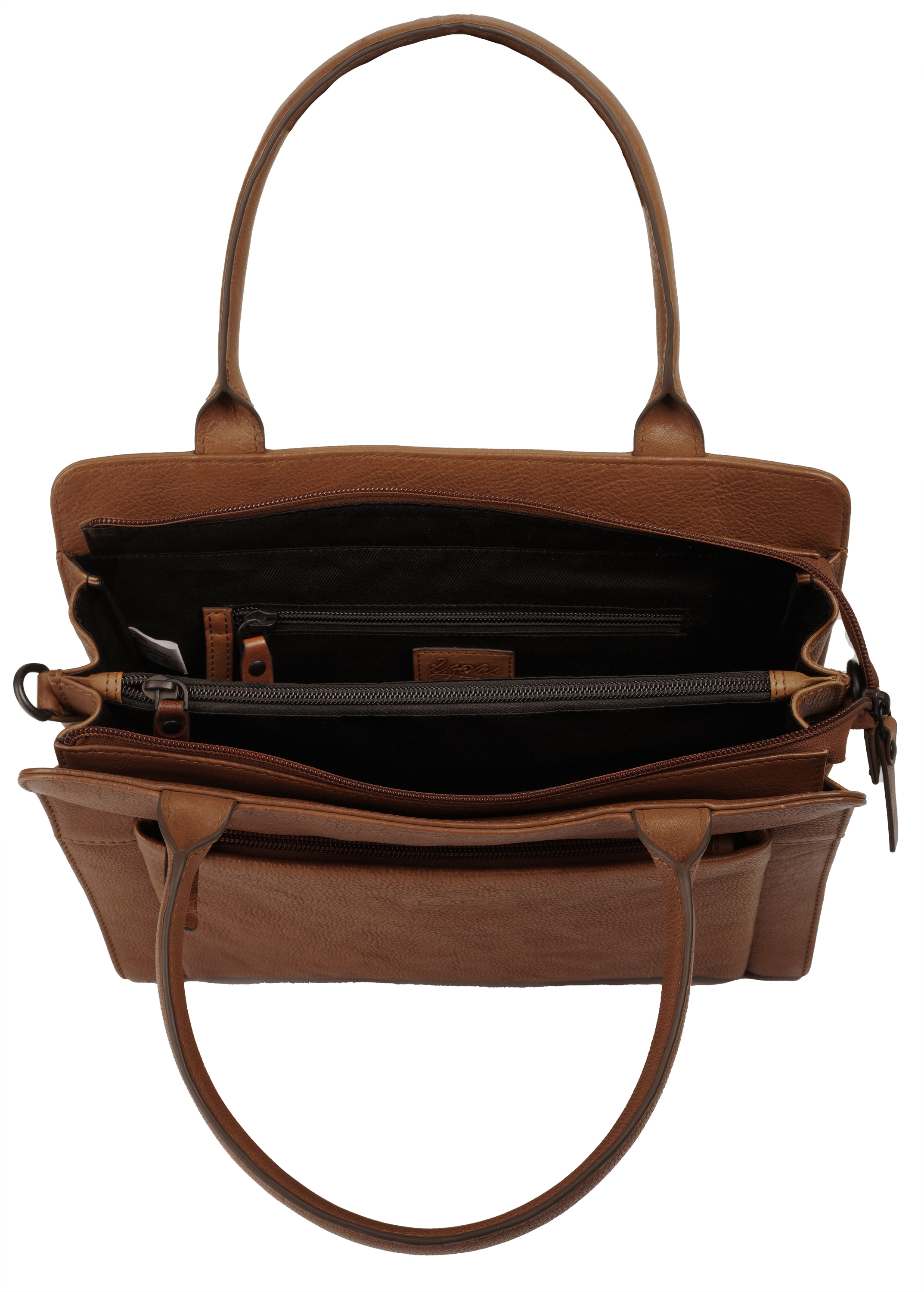 X-Zone Henkeltasche echt Leder