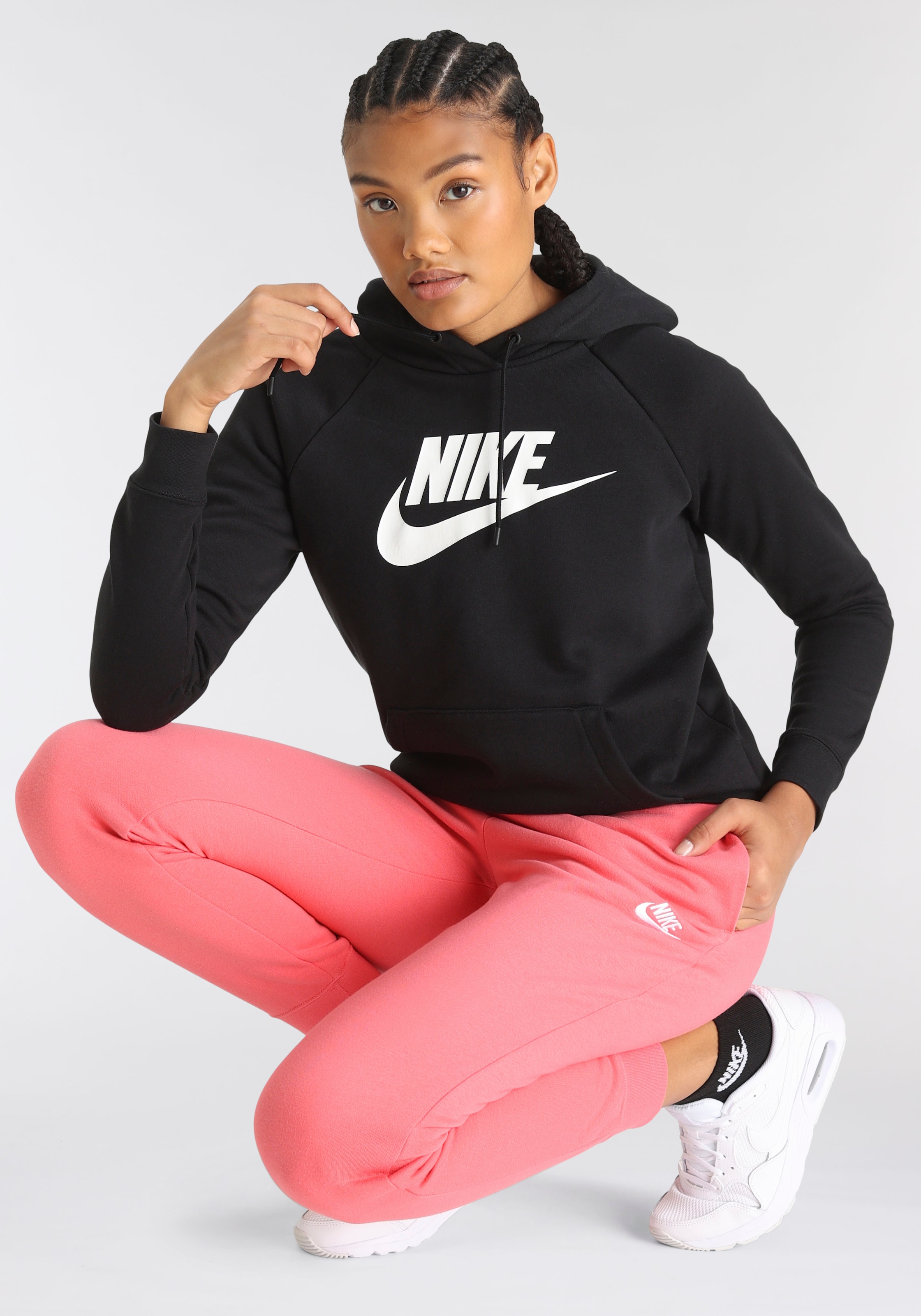 Nike Sportswear Kapuzensweatshirt »ESSENTIAL WOMENS FLEECE PULLOVER HOODIE«