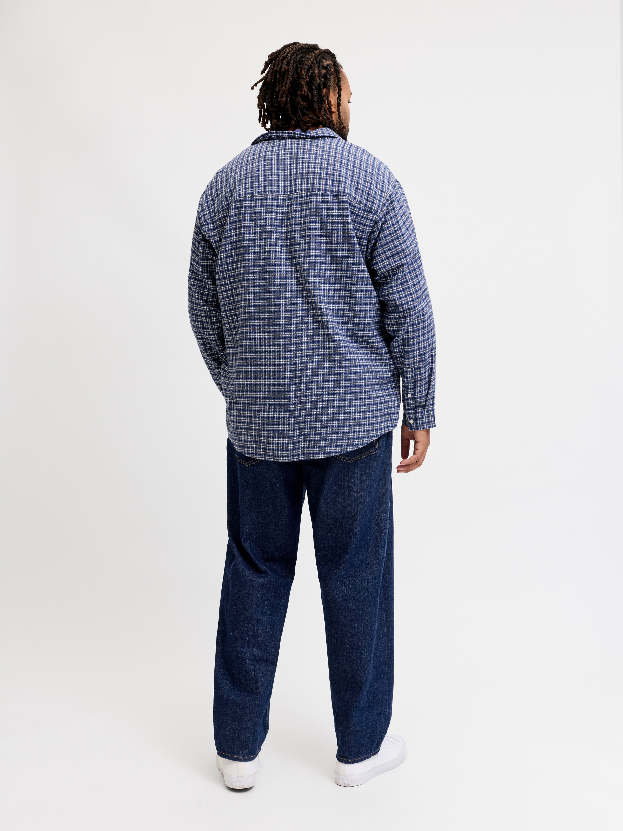 Jack & Jones PlusSize Jeans Relax-fit »JJICHRIS JJORIGINAL AT 054 SN PLS« coton, coupe décontractée