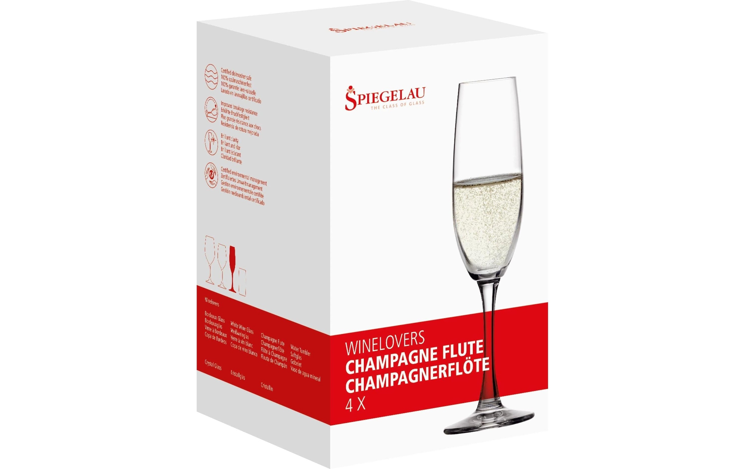 Eulenspiegel Champagnerglas