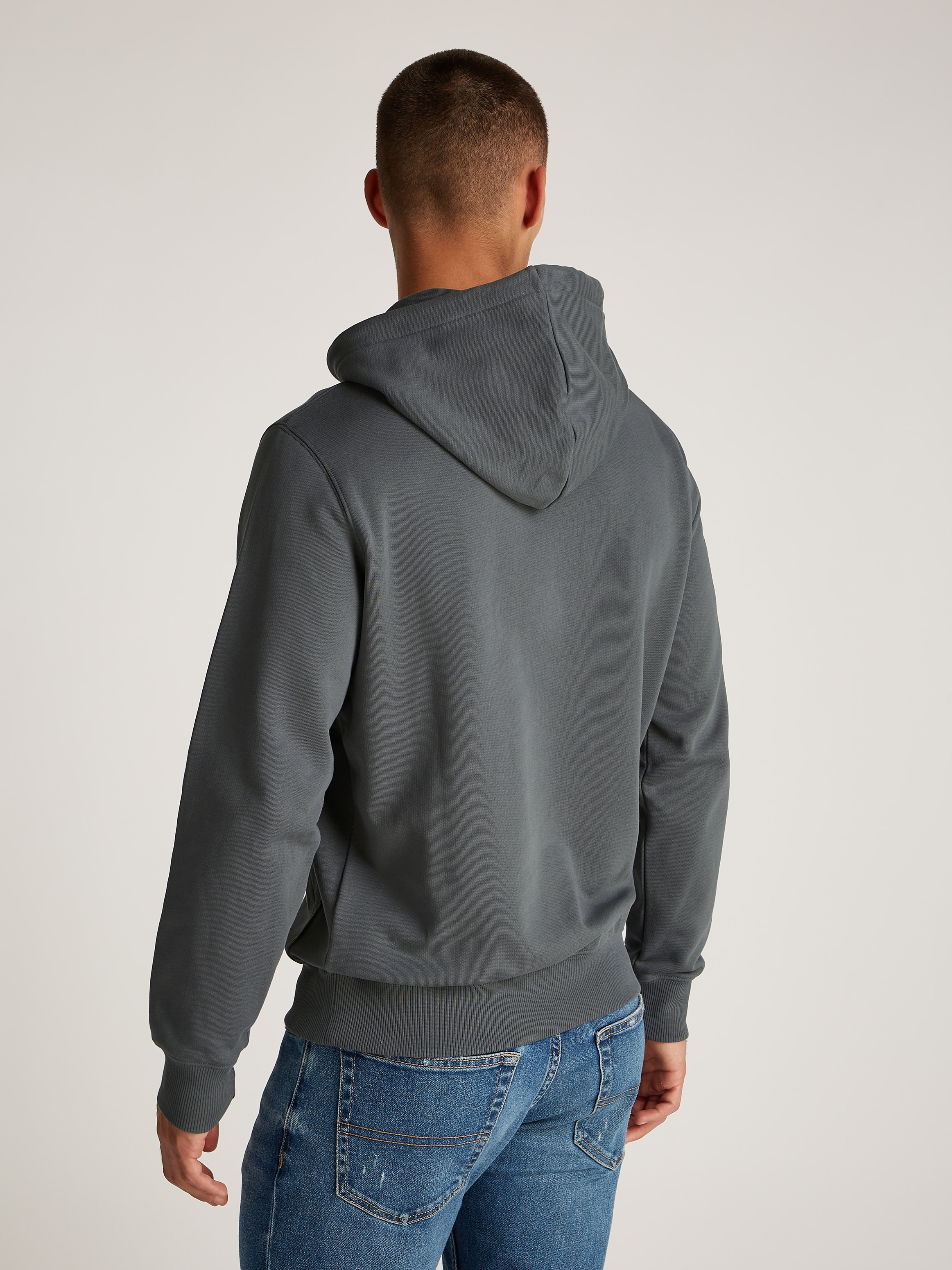 Calvin Klein Jeans Kapuzensweatshirt »SEASONAL MONOLOGO REGULAR HOODIE«, mit Logodruck und Stickerei