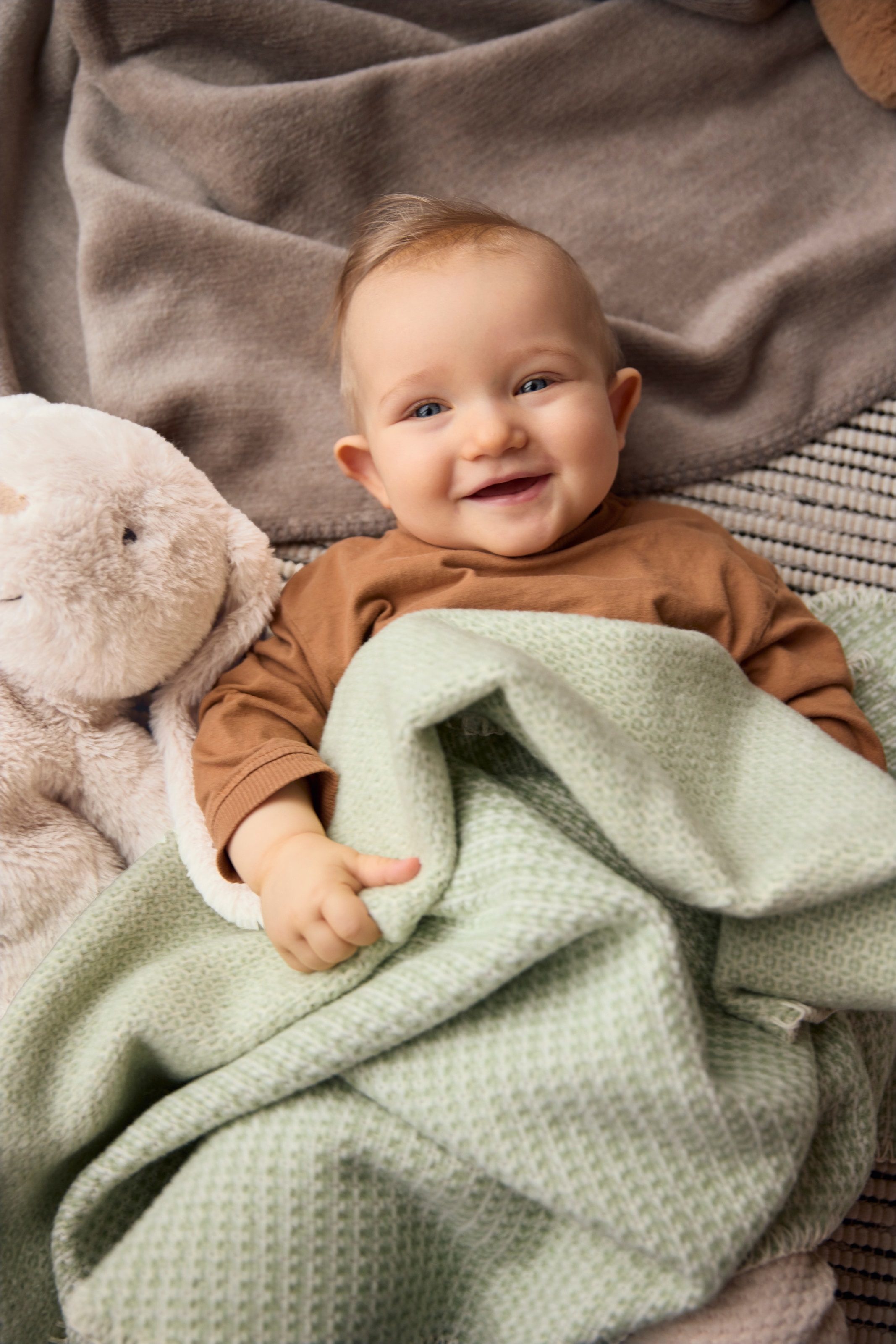 Biederlack Babydecke »Babydecke Cotton« 75 x 100, mit Zierstich